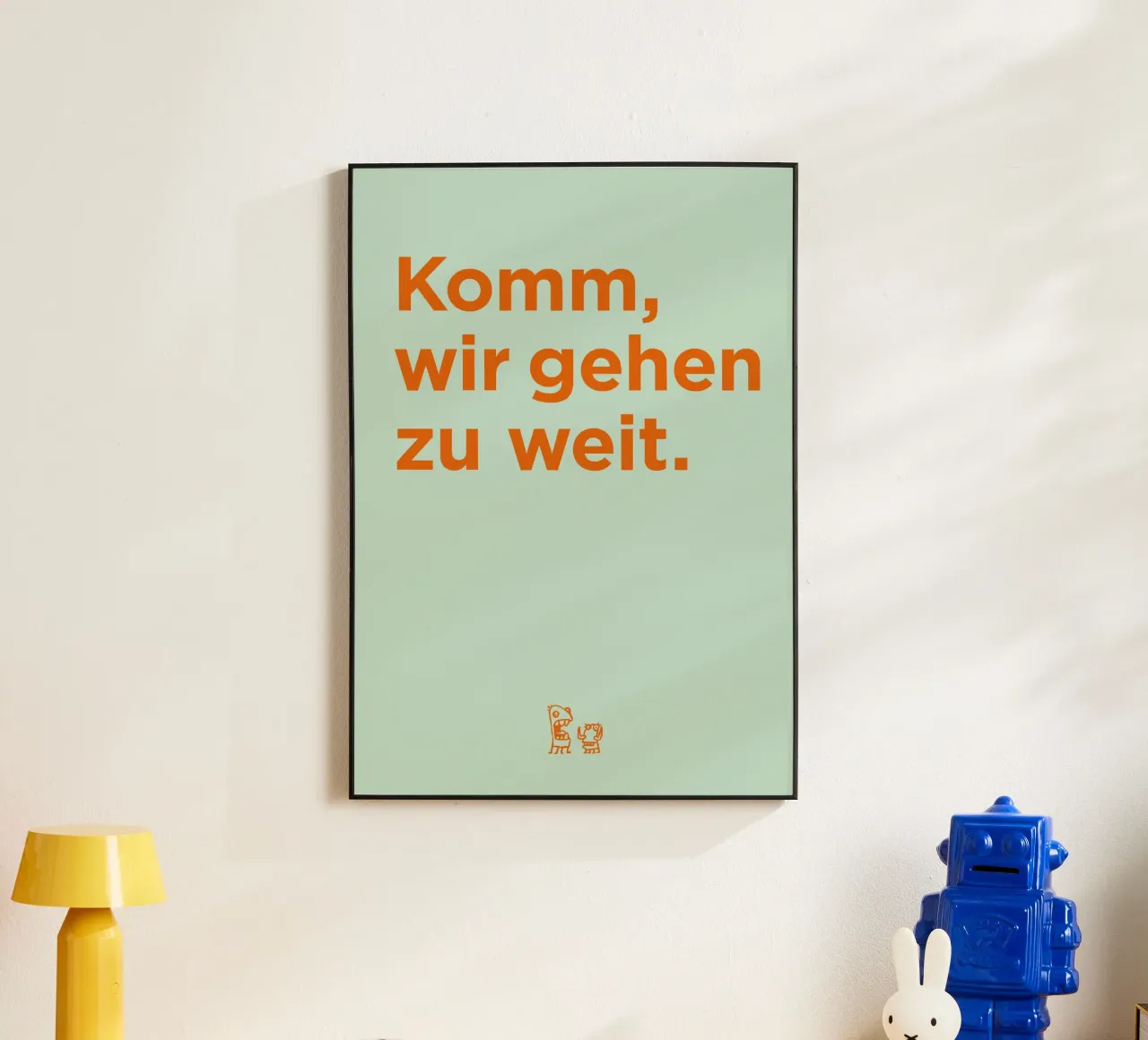 Komm, wir gehen zu weit. 02 alluminio dibond da Art Fart