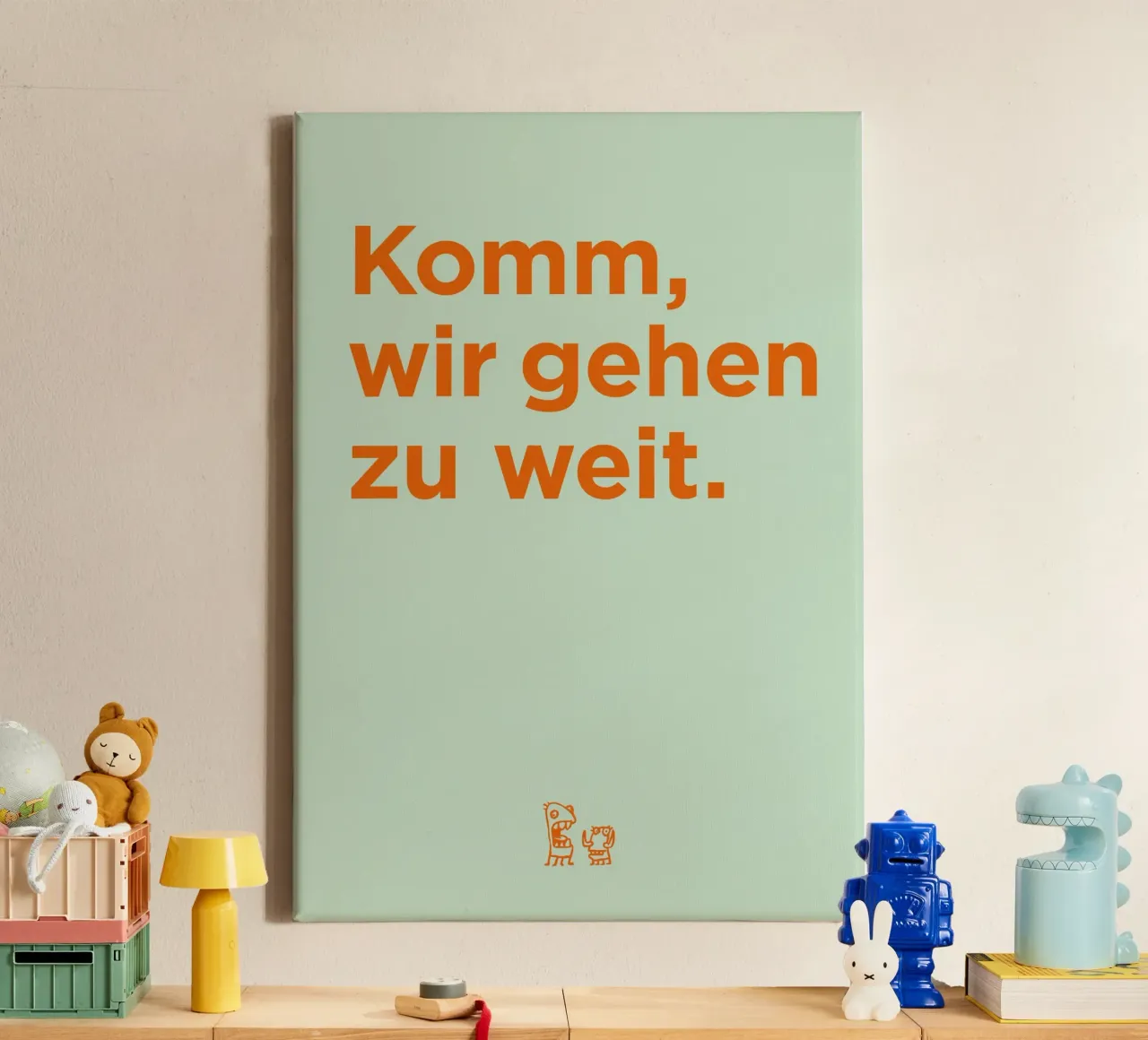 Komm, wir gehen zu weit. 02 tela da Art Fart
