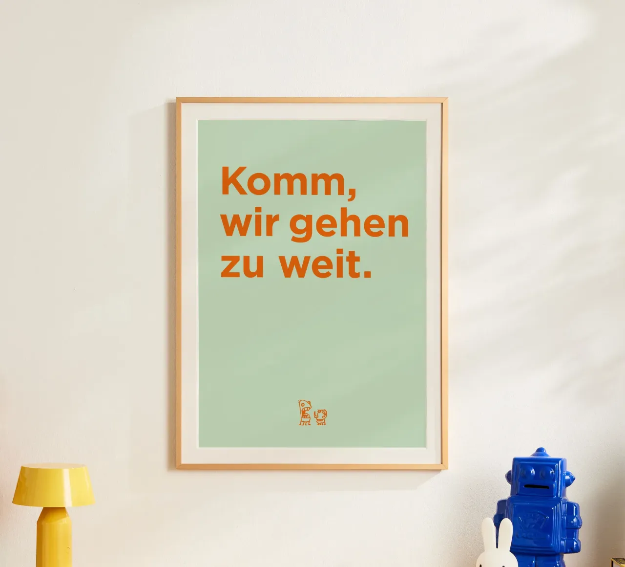 Komm, wir gehen zu weit. 02 poster da Art Fart