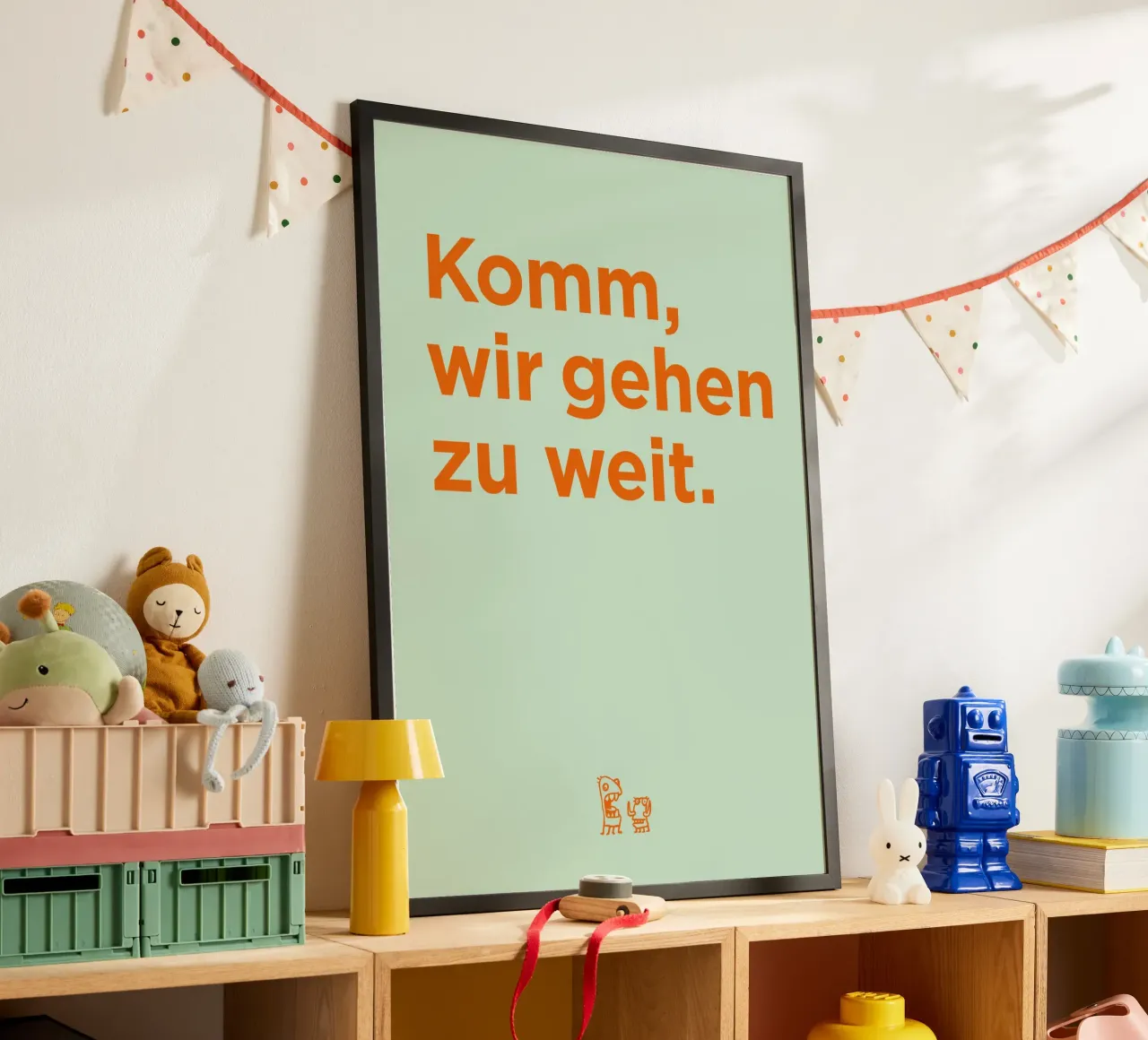 Komm, wir gehen zu weit. 02 poster da Art Fart