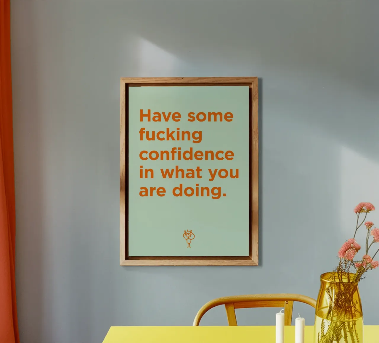 Confidence 02 alluminio dibond da Art Fart