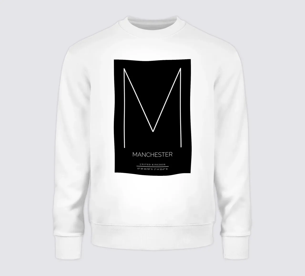 MANCHESTER - black felpa da CityLights