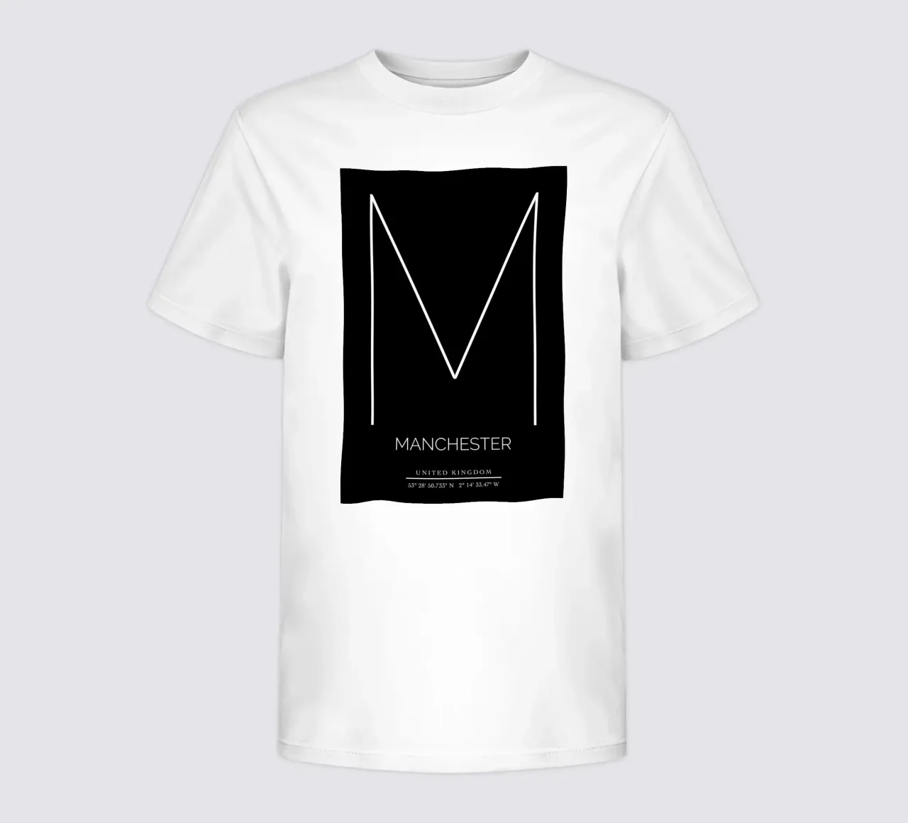 MANCHESTER - black t-shirt bambini da CityLights