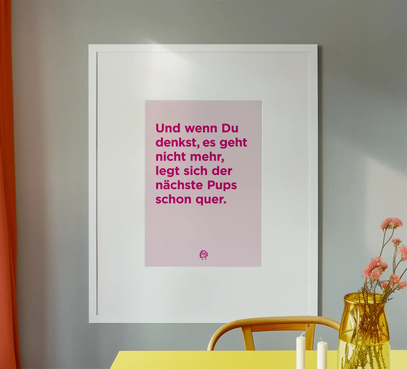 Pups Poster von Art Fart