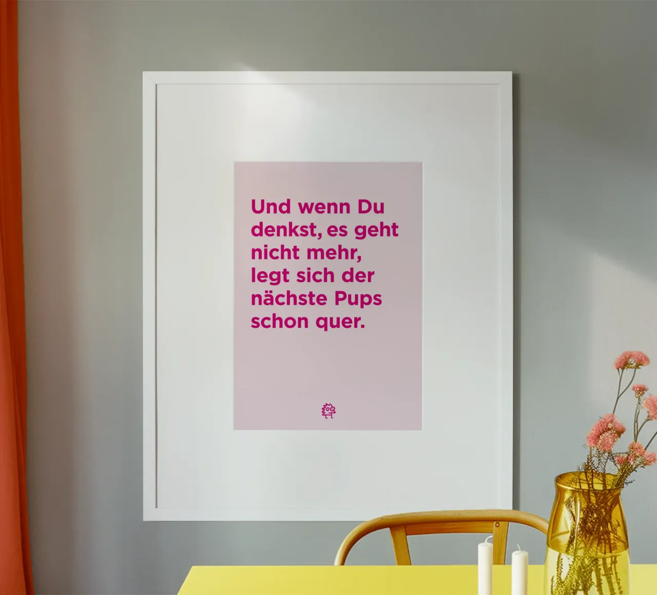 Pups Poster von Art Fart