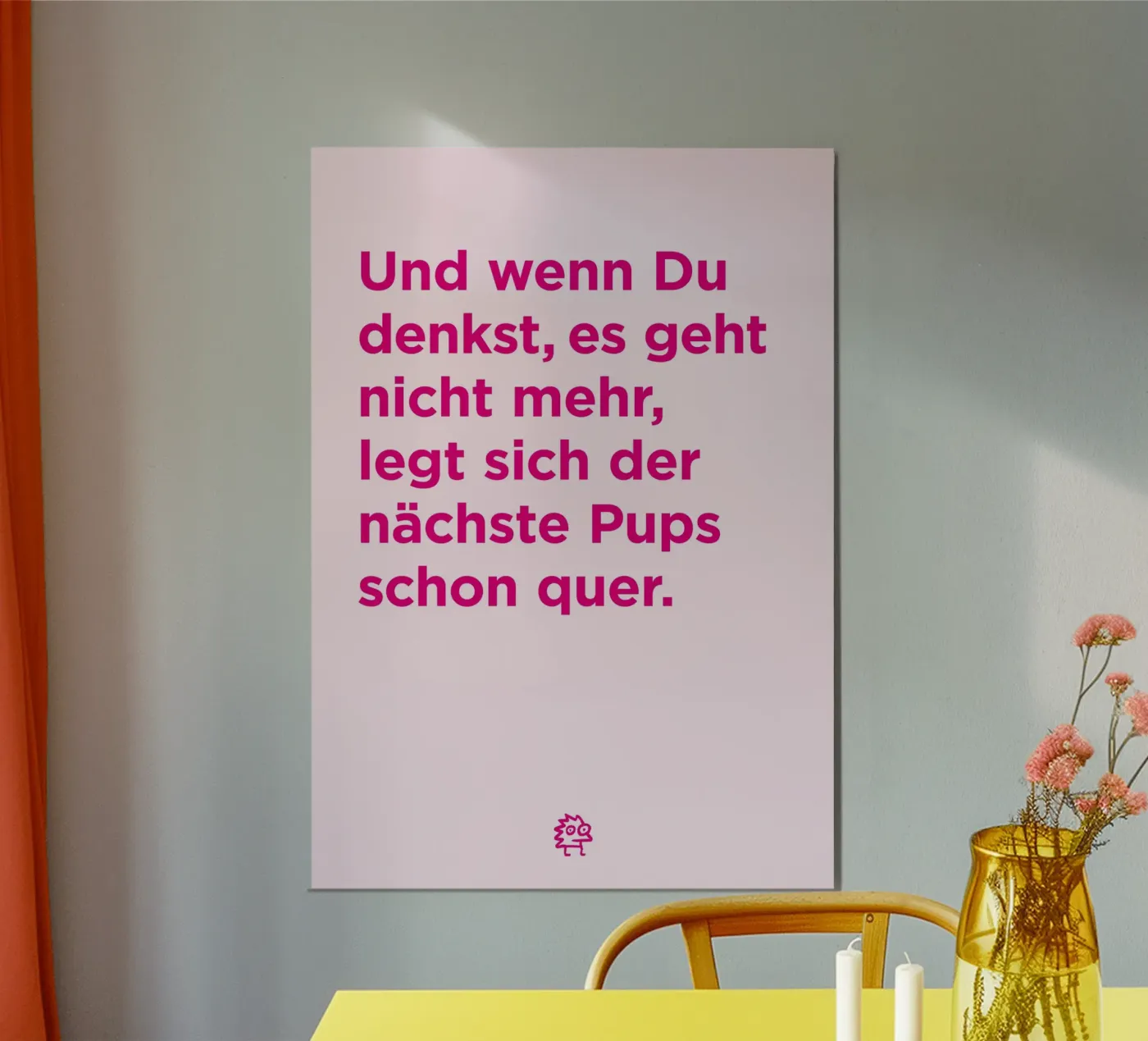 Pups Poster von Art Fart