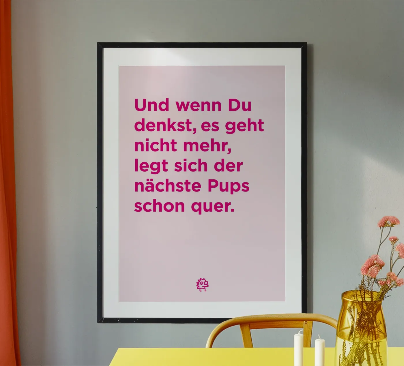 Pups Poster von Art Fart