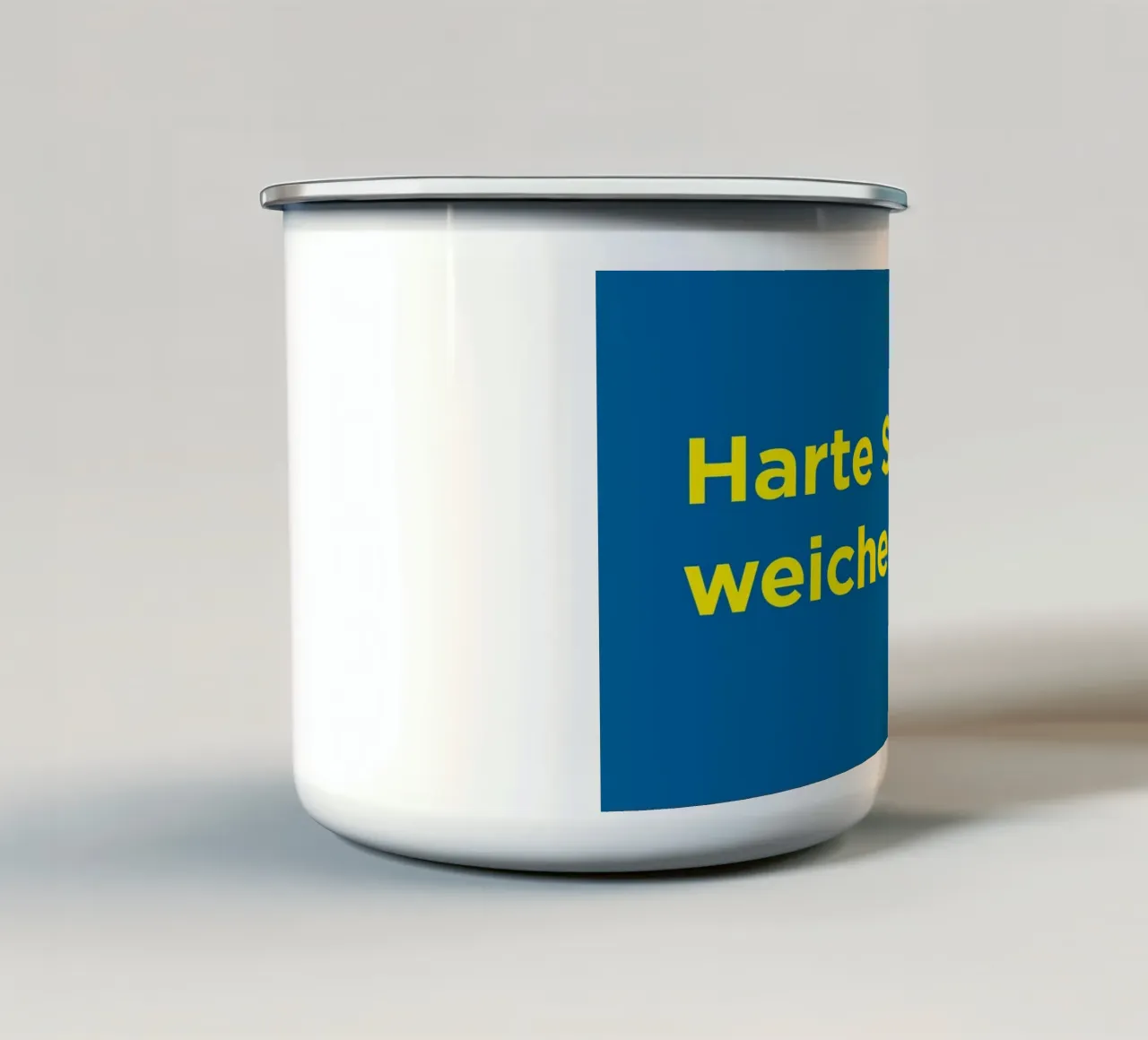 Weicher Keks tazza in smalto da Art Fart