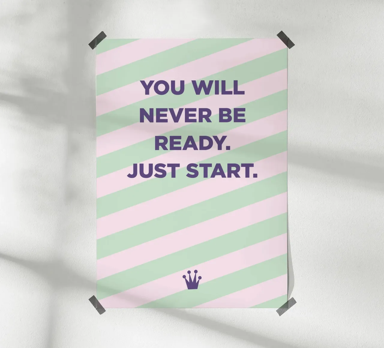 Just start. poster da Art Fart
