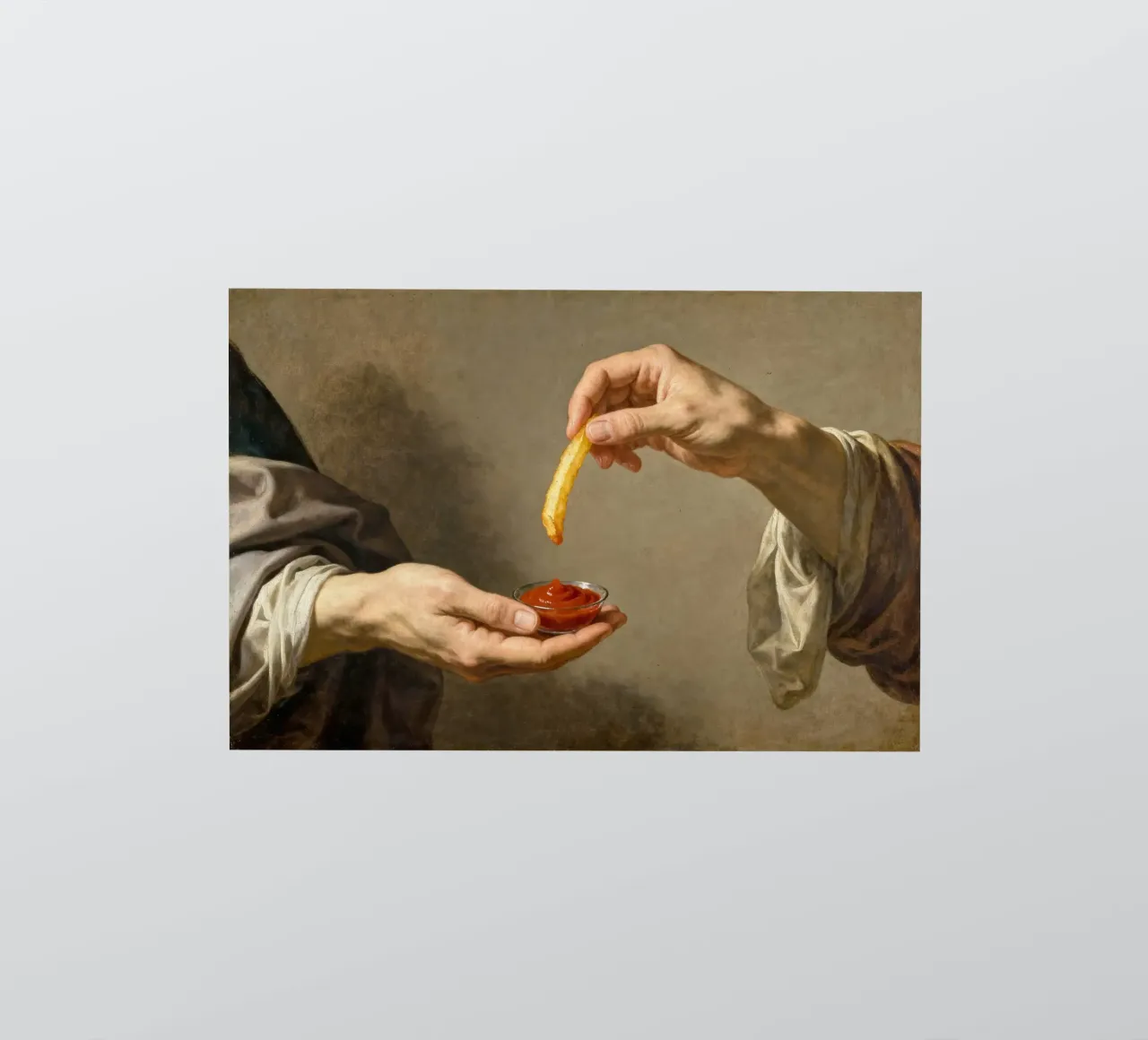 The Creation of Fries adesivo da Attaboy Dsgn