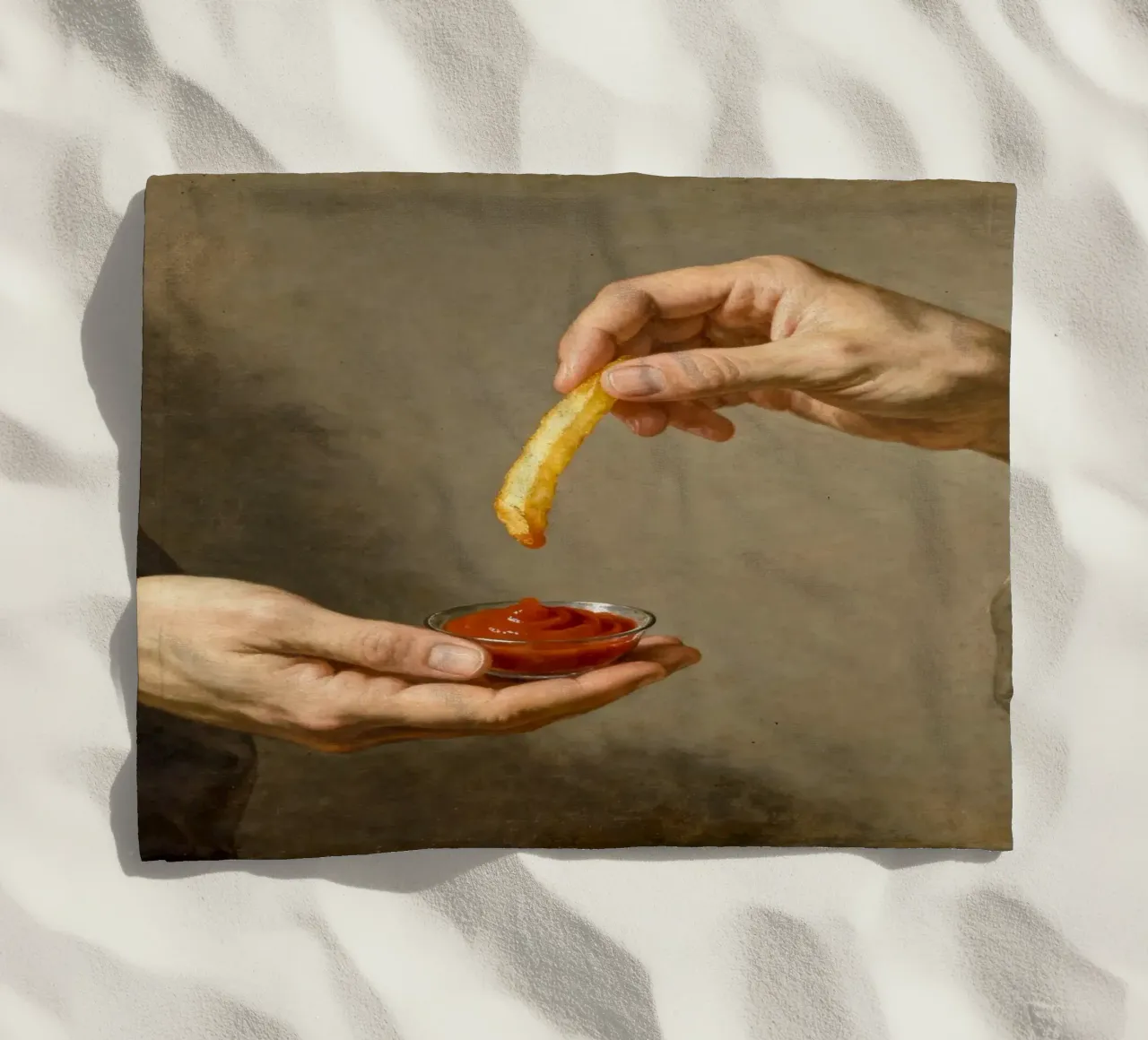 The Creation of Fries telo mare da Attaboy Dsgn