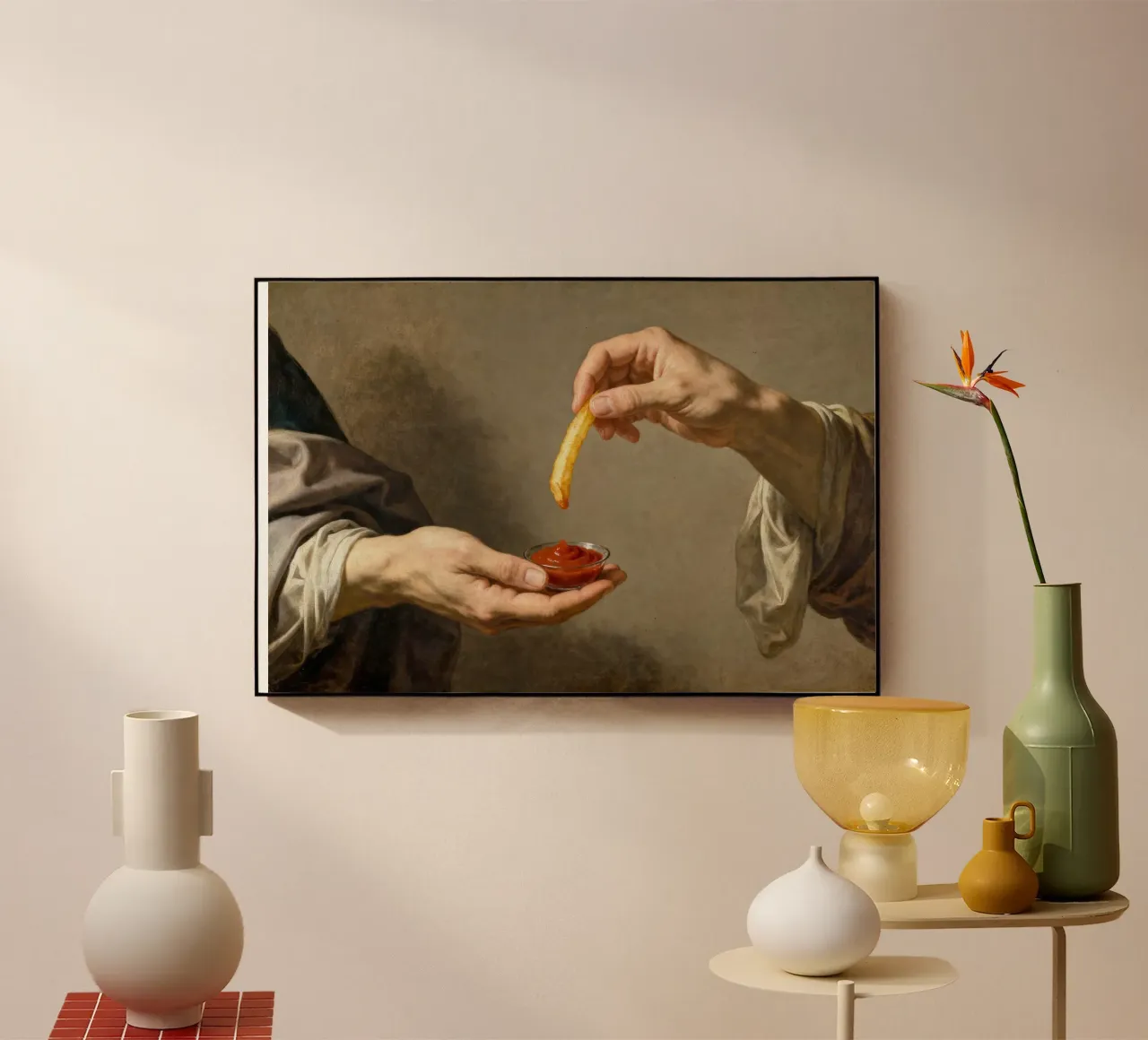 The Creation of Fries plexiglass da Attaboy Dsgn