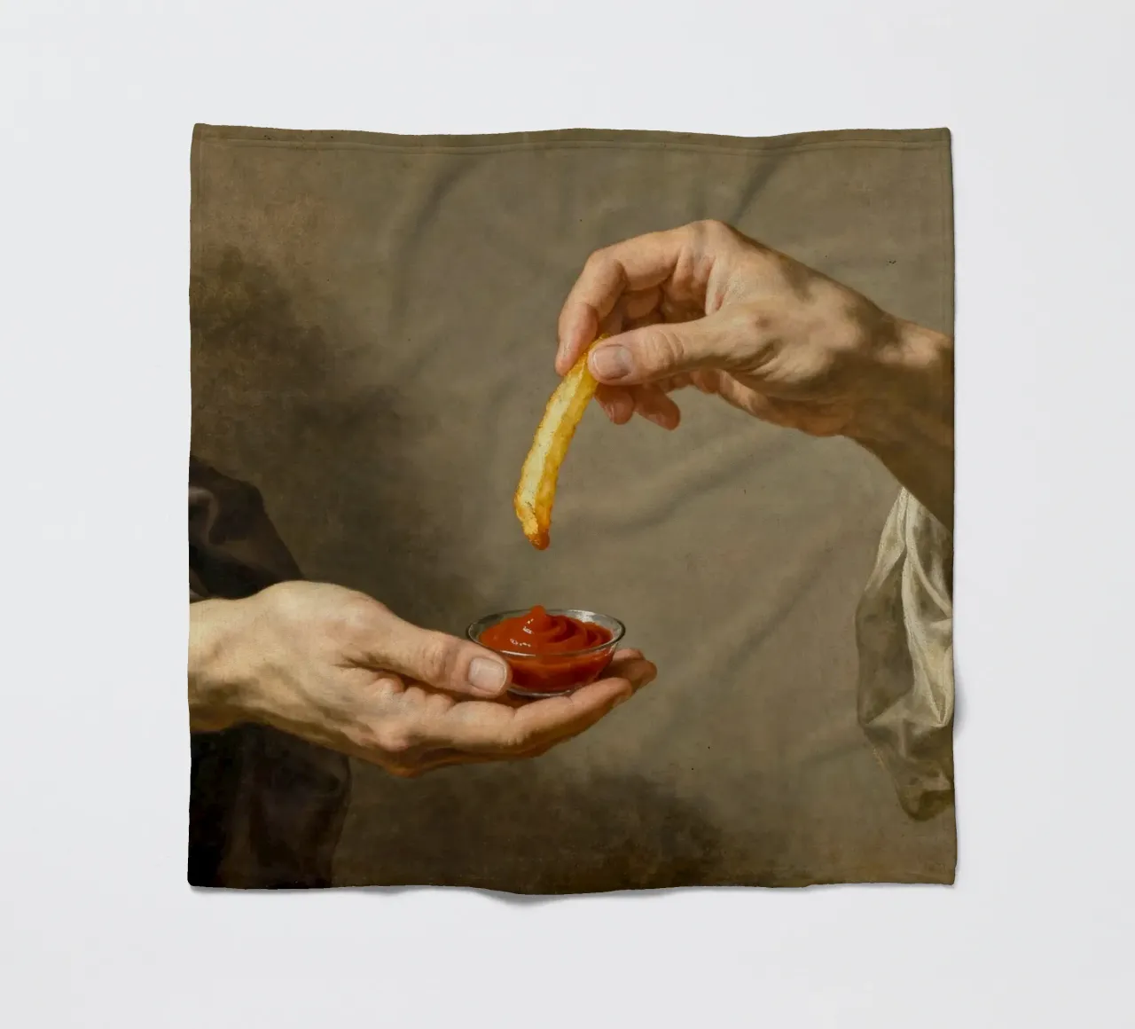 The Creation of Fries coperta in pile da Attaboy Dsgn