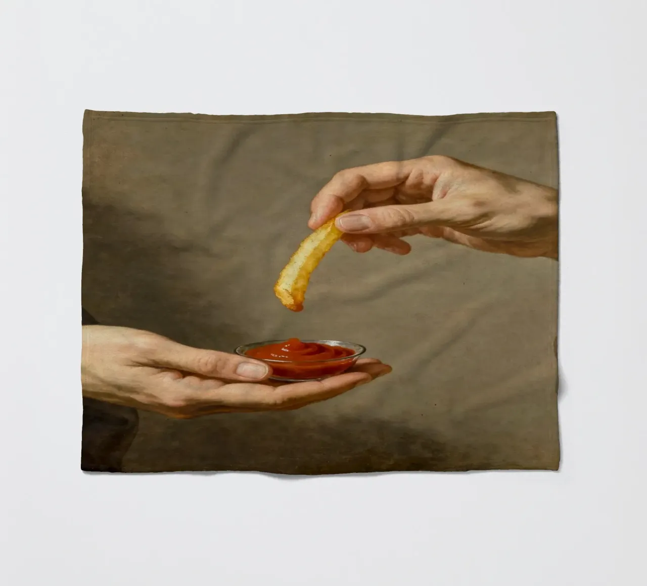 The Creation of Fries coperta in pile da Attaboy Dsgn