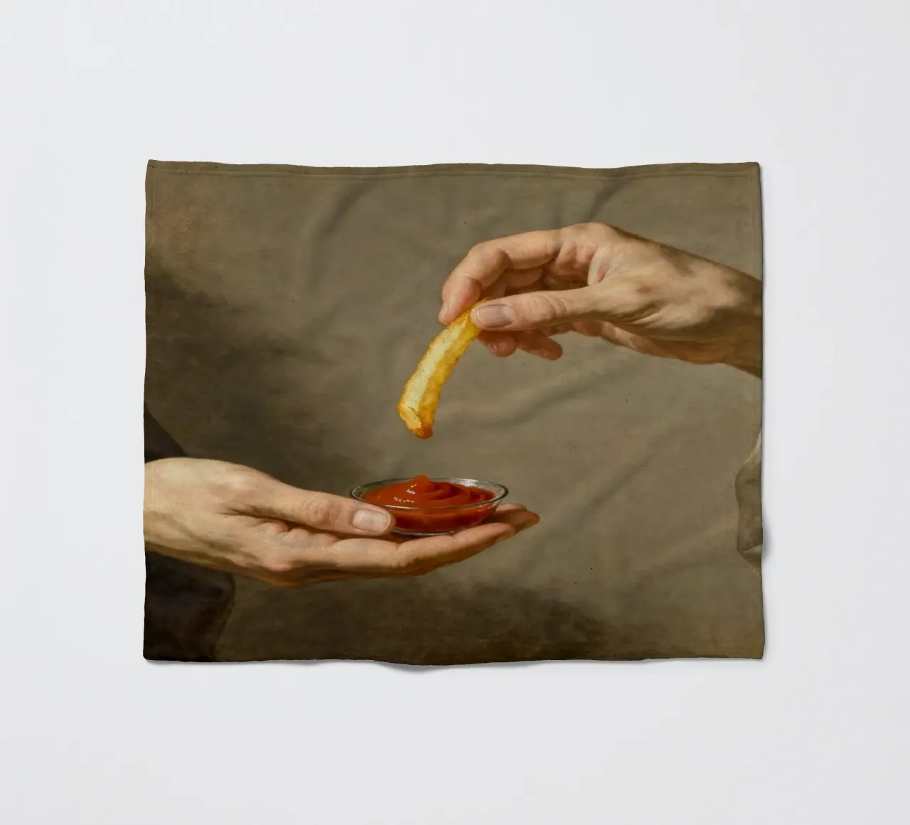 The Creation of Fries coperta in pile da Attaboy Dsgn