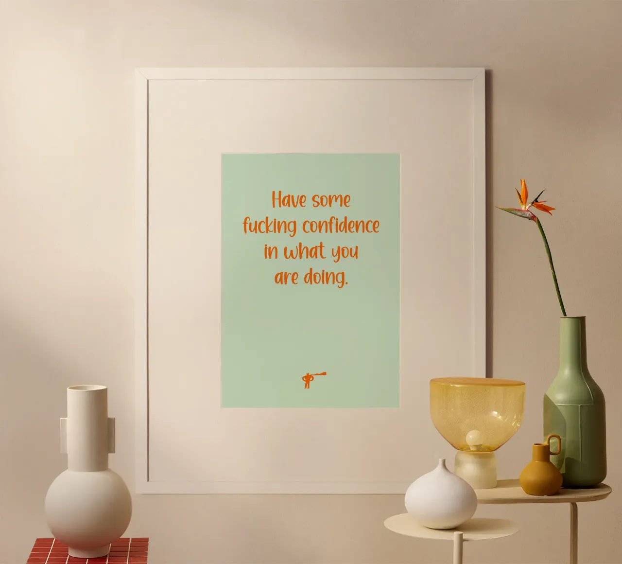 Confidence 03 poster da Art Fart