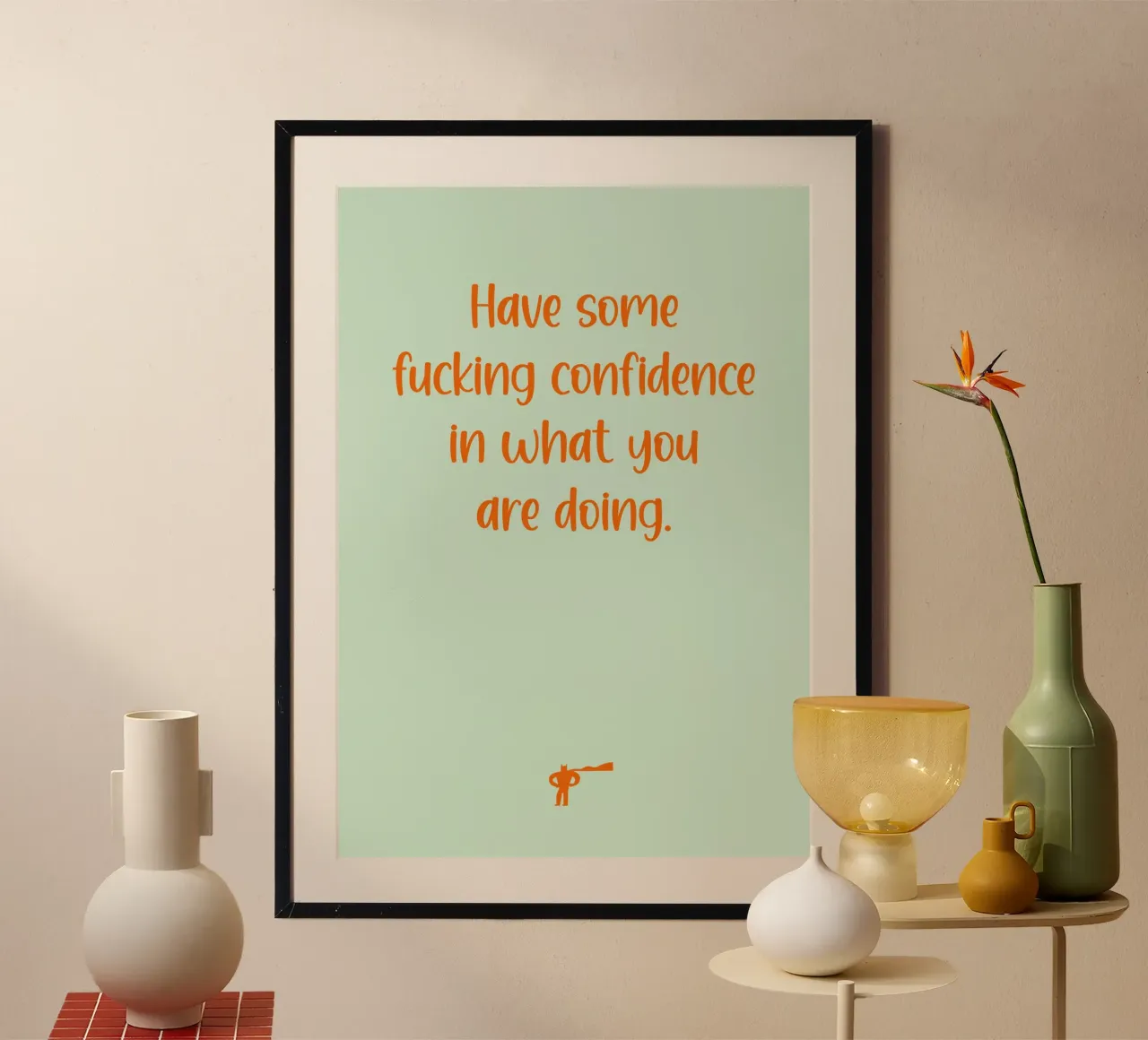 Confidence 03 poster da Art Fart