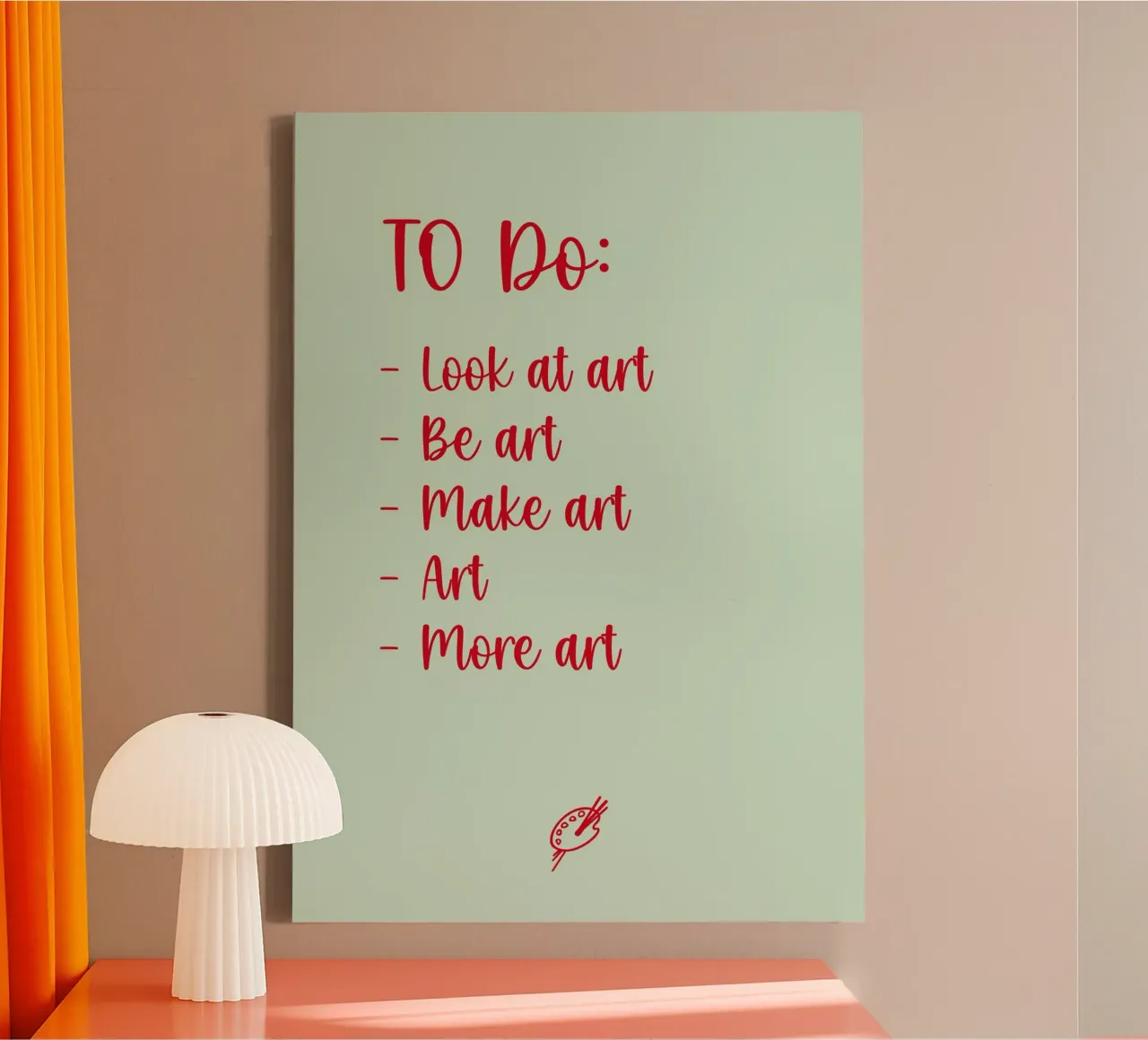 To Do List 02 canvas van Art Fart