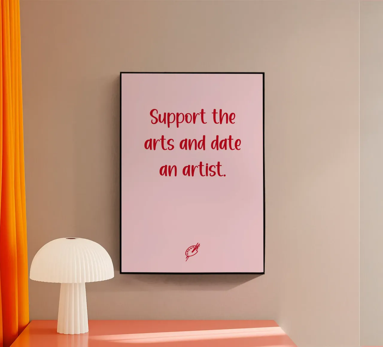Support the arts 02 plexiglass da Art Fart