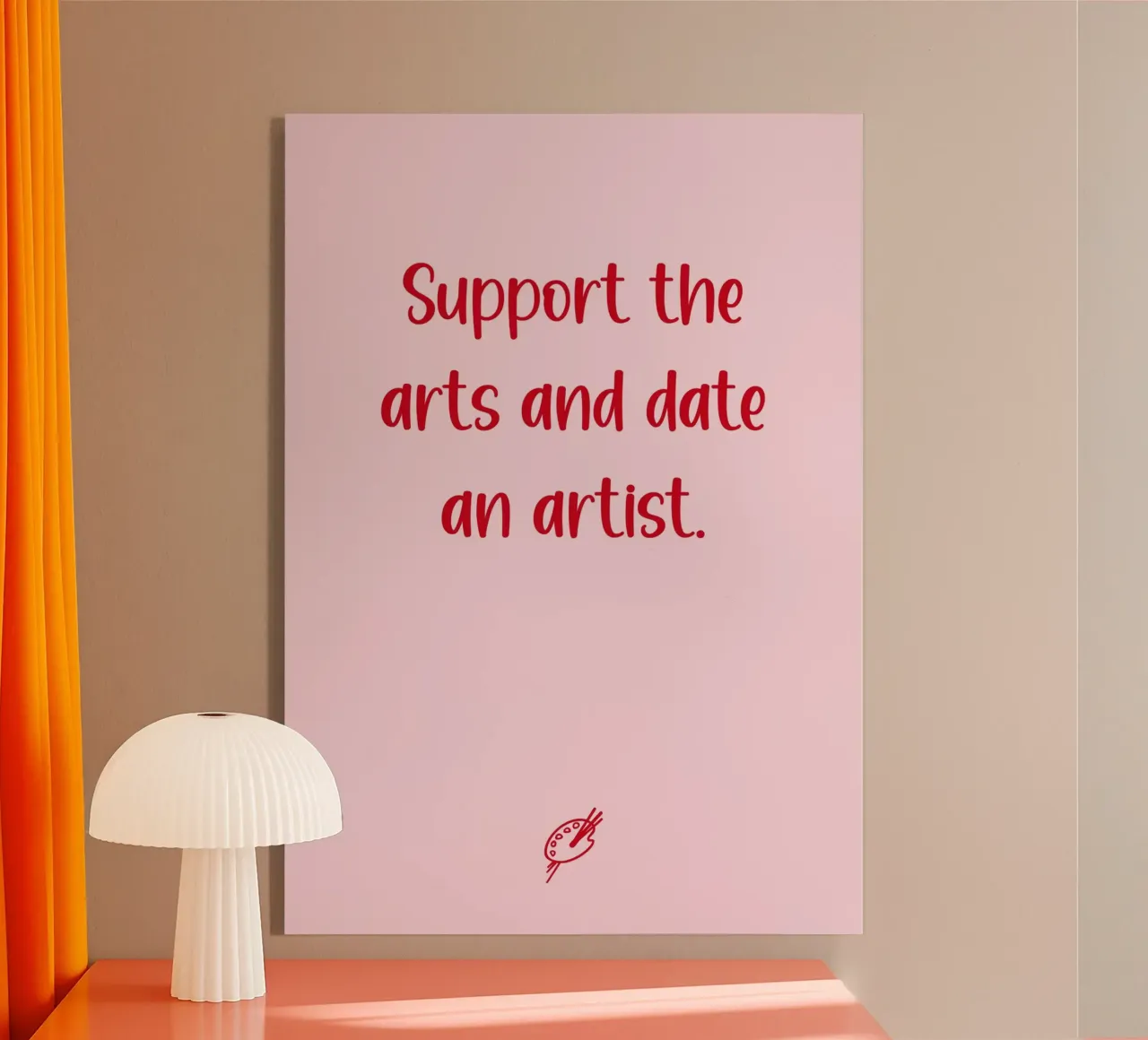 Support the arts 02 plexiglass da Art Fart