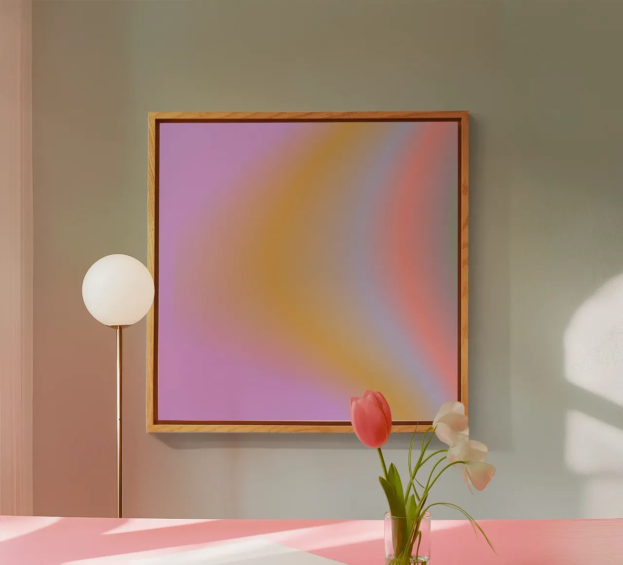 SELF-LOVE FREQUENCY ✔🐼🦩✨ plexiglass da ÂME LIBRE STUDIO