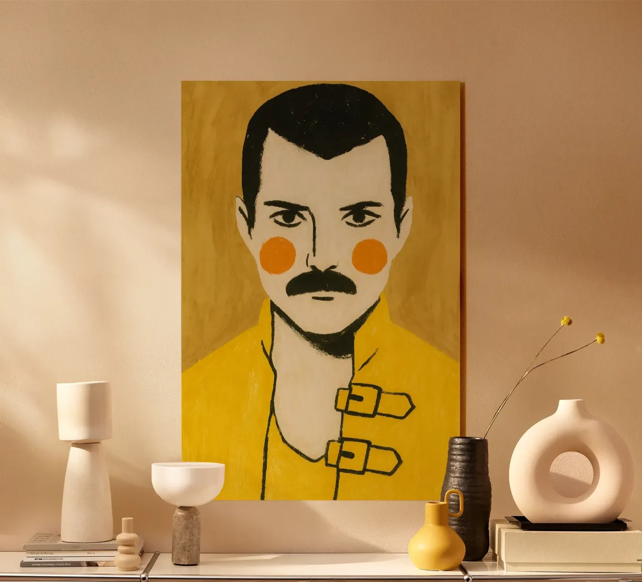 Man with Blush metacrilato de PurePeachStudio