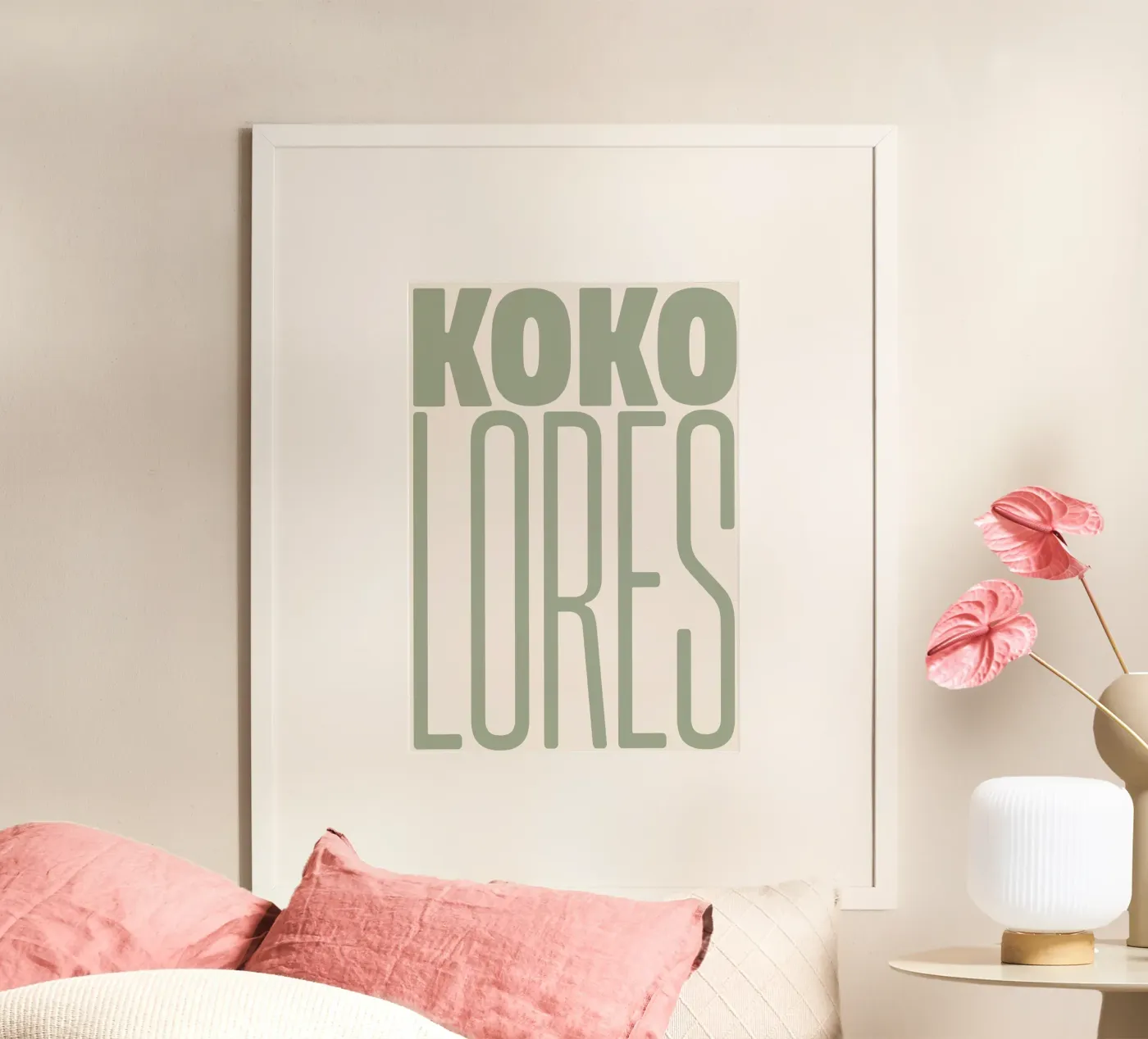 Kokolores poster da PurePeachStudio