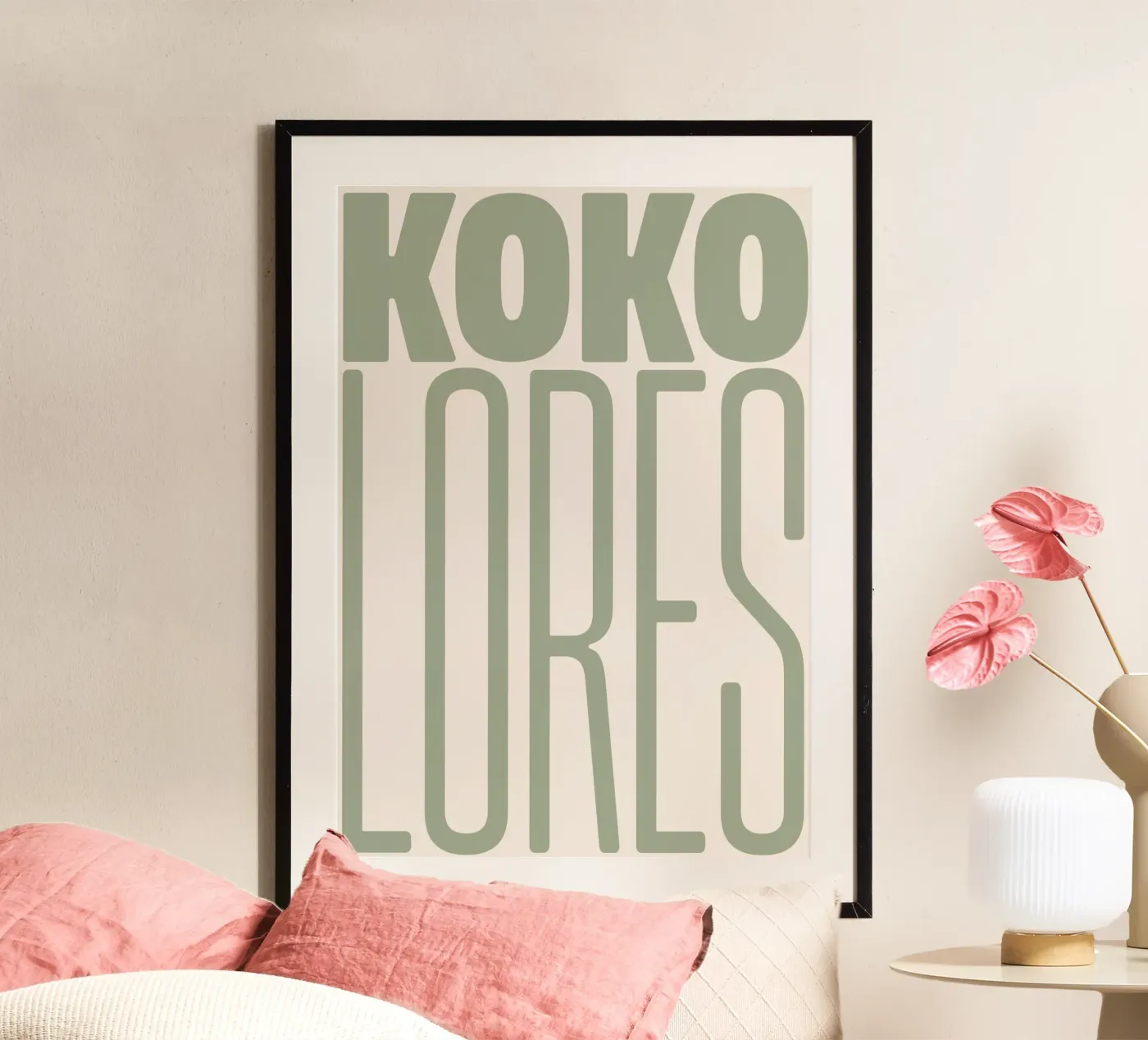 Kokolores poster da PurePeachStudio