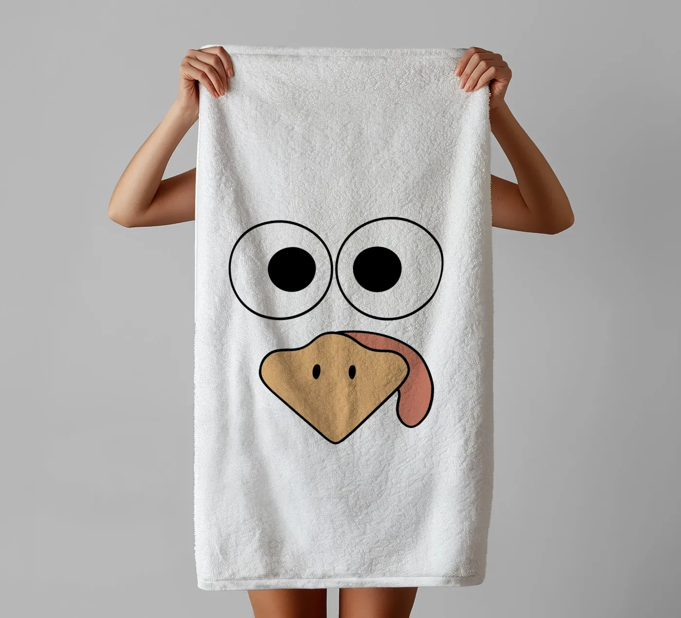 Truthahn Handtuch von ArtDesign by KBK