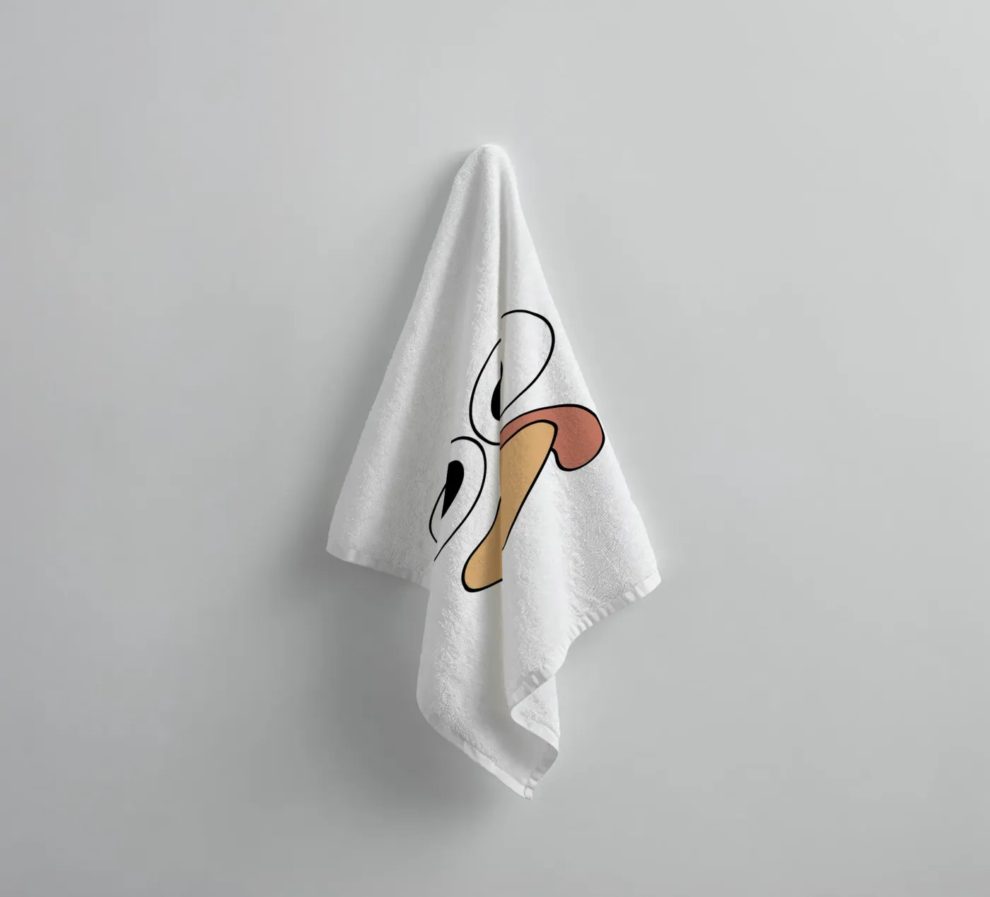 Truthahn Handtuch von ArtDesign by KBK