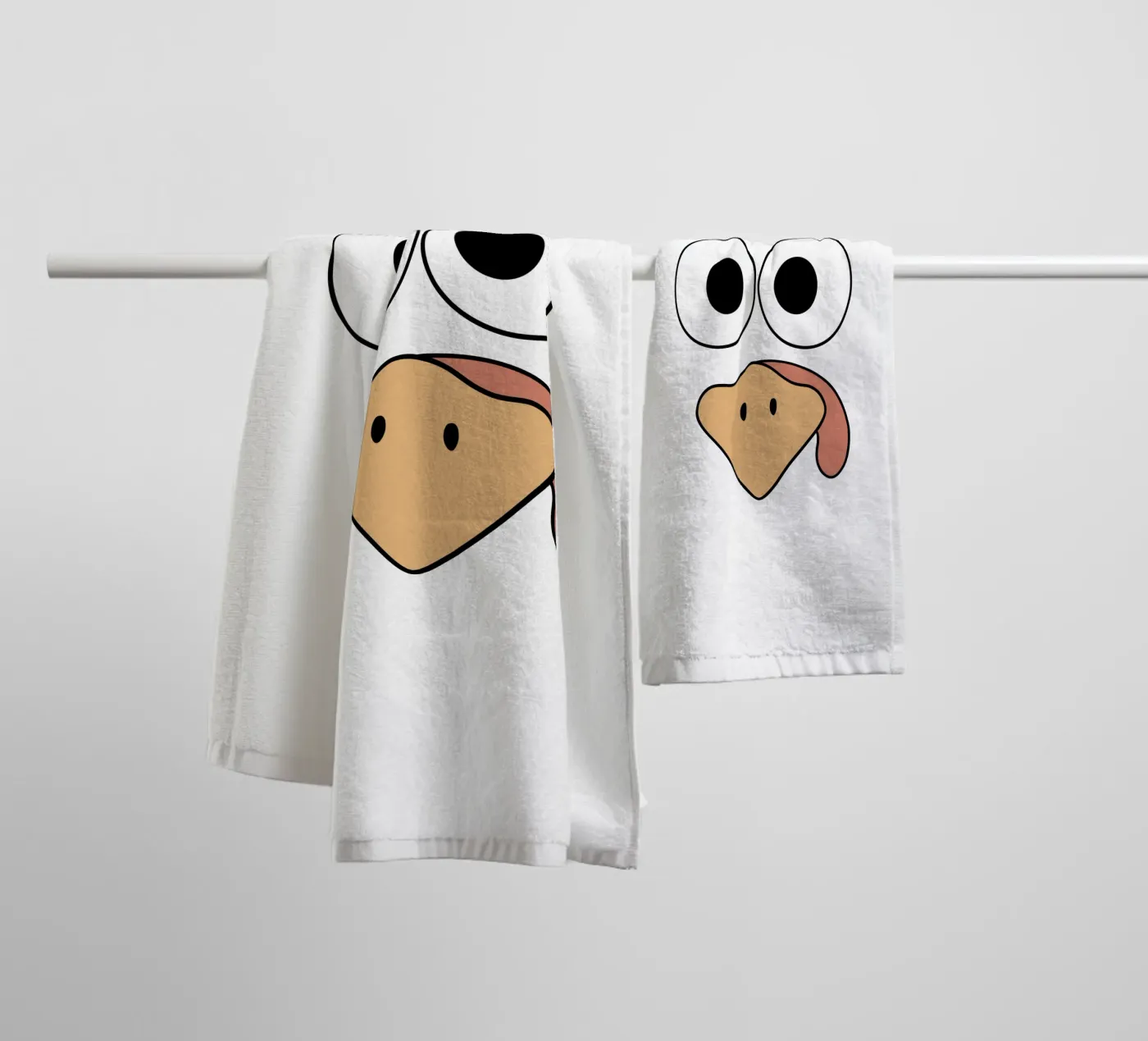 Truthahn Handtuch von ArtDesign by KBK