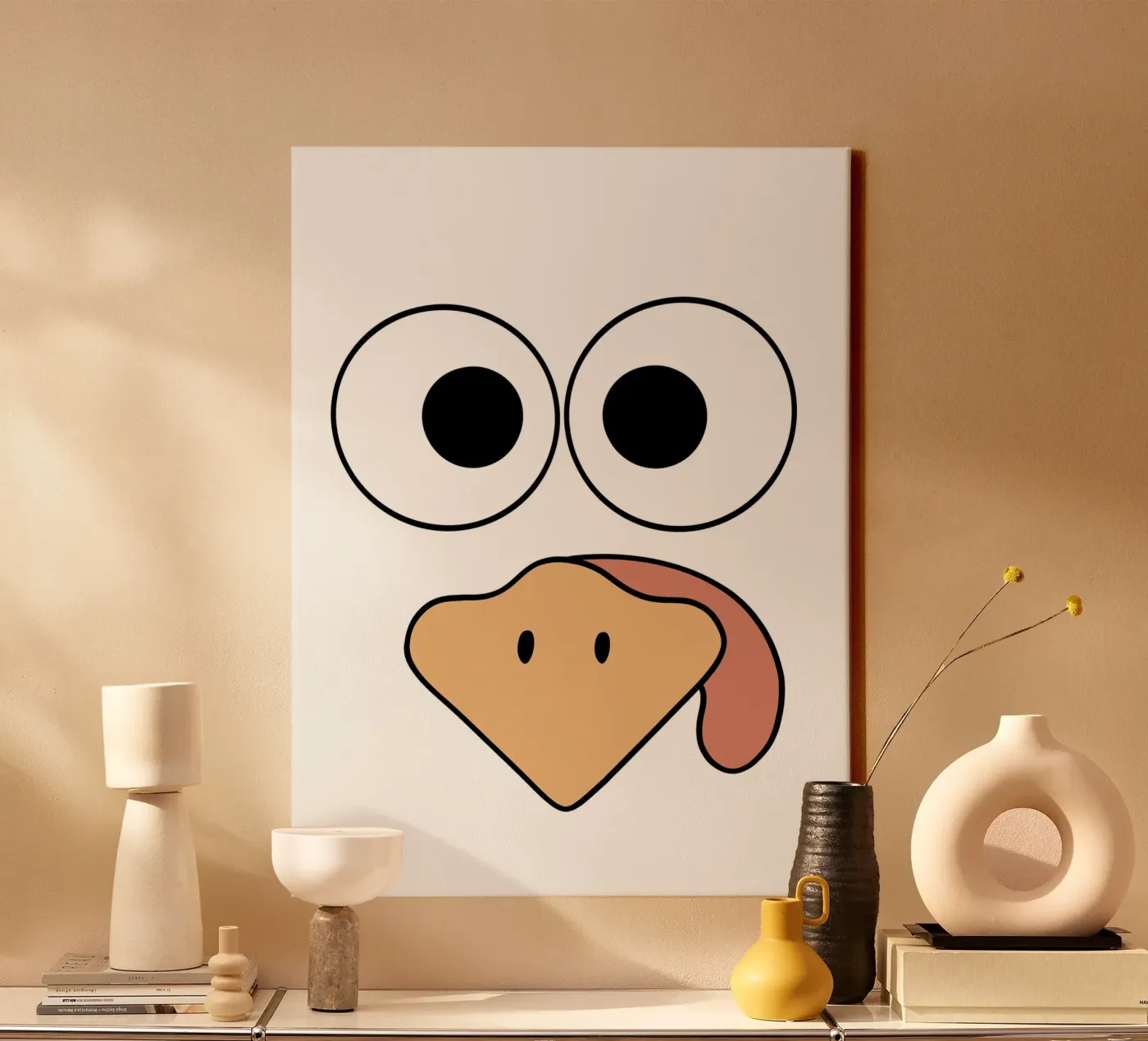 Truthahn canvas by ArtDesign by KBK