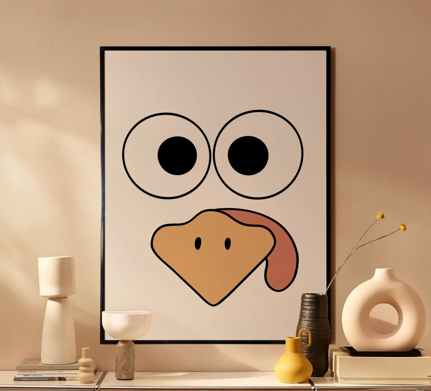 Truthahn Poster von ArtDesign by KBK