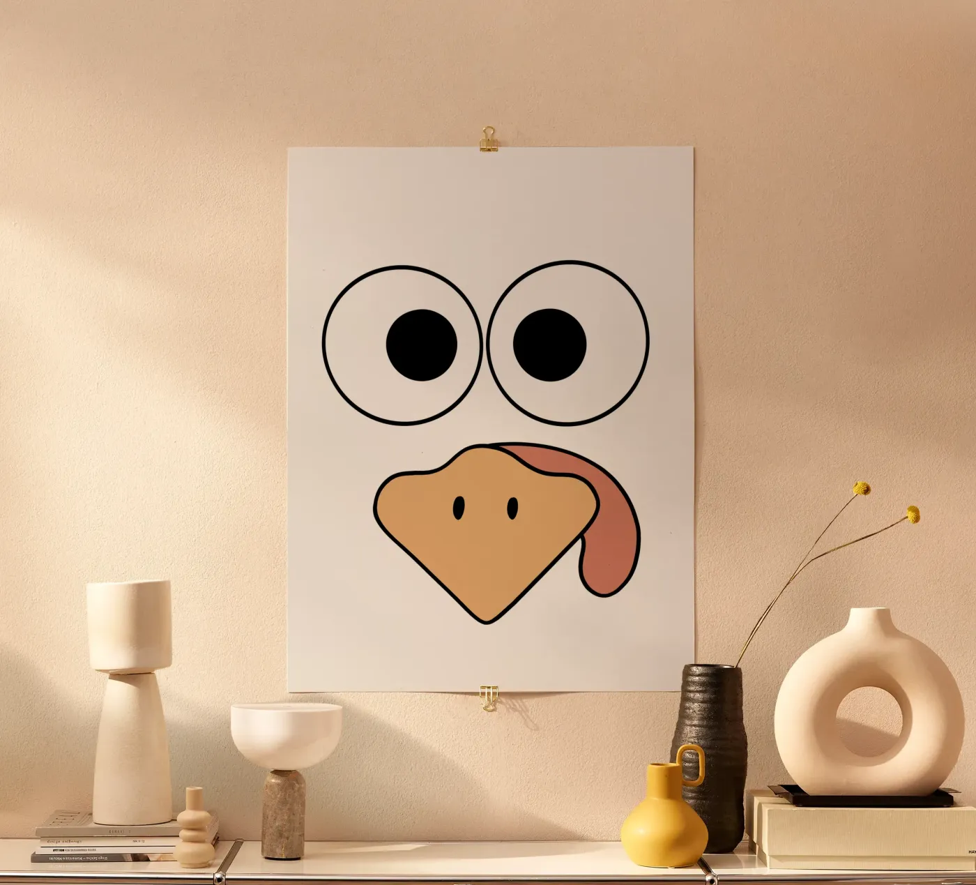 Truthahn Poster von ArtDesign by KBK