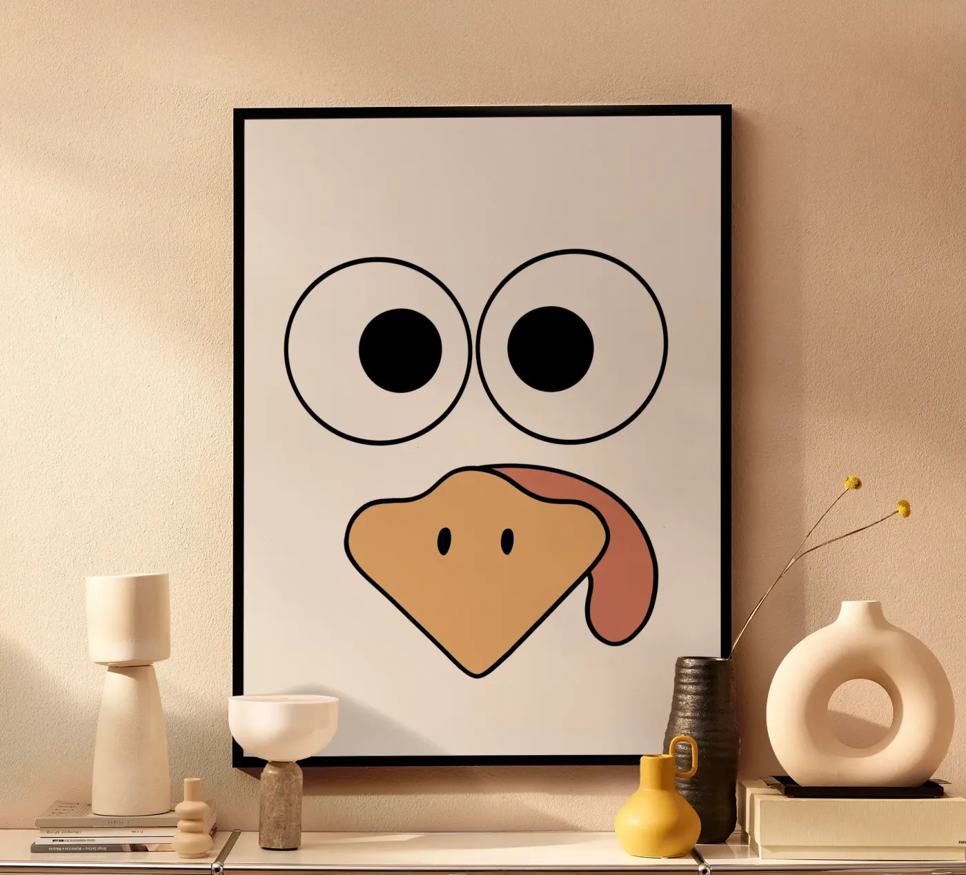 Truthahn Poster von ArtDesign by KBK