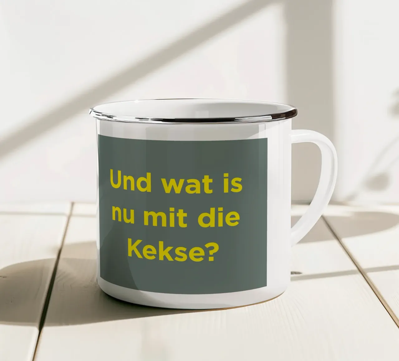 Kekse? 02 tazza in smalto da Art Fart