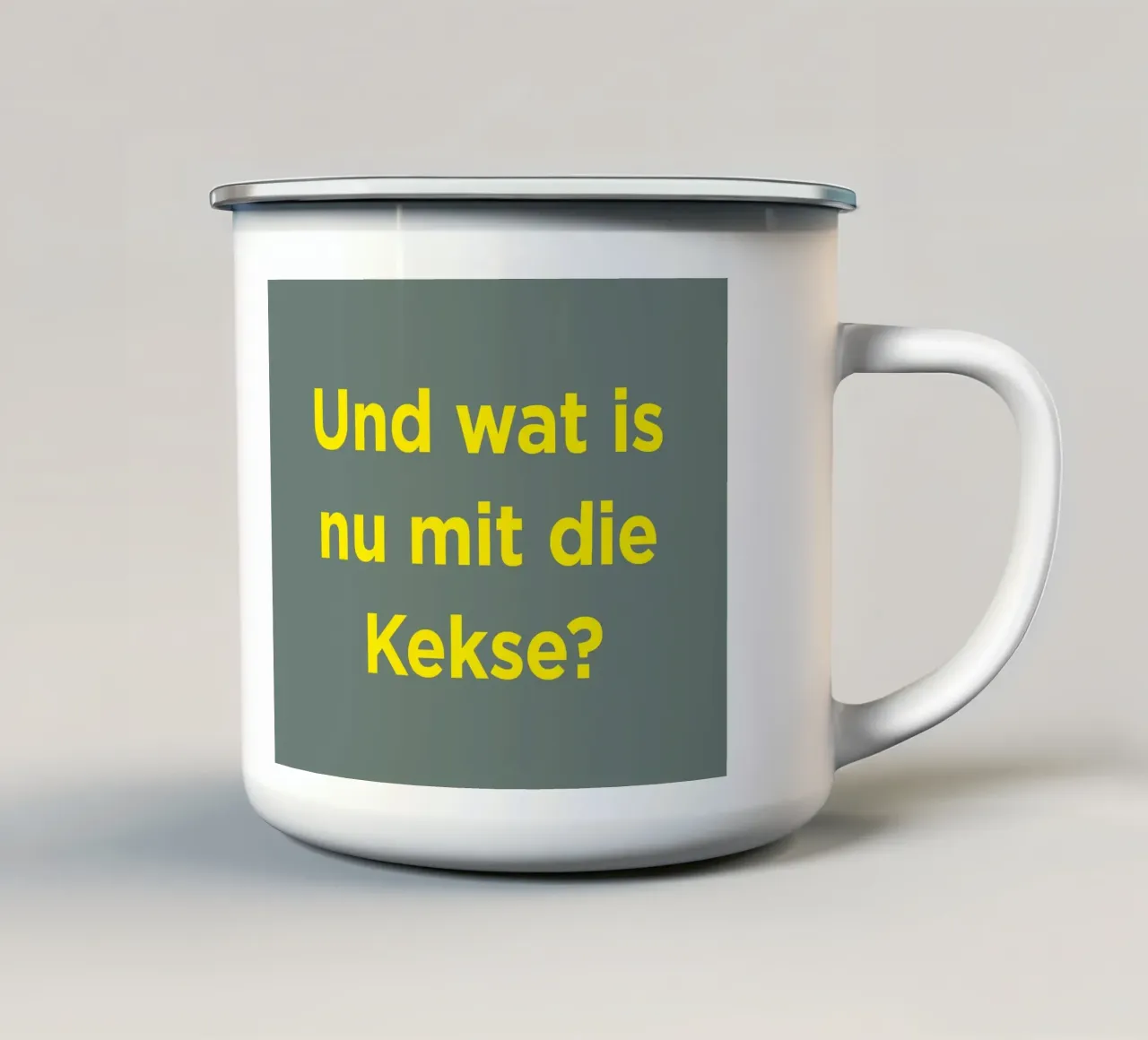 Kekse? 02 tazza in smalto da Art Fart