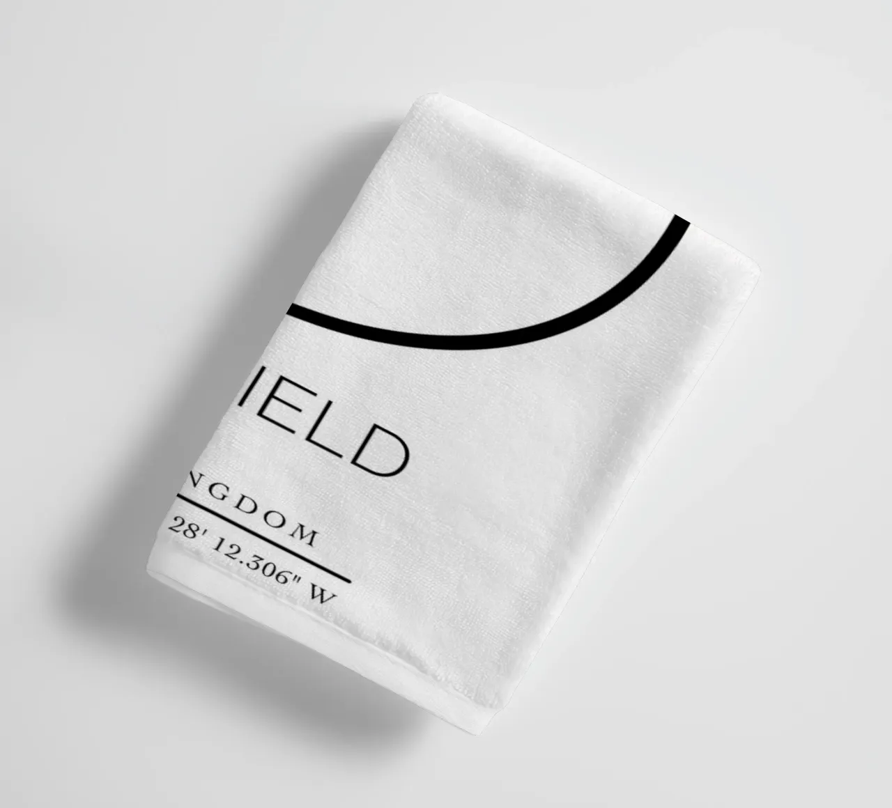 SHEFFIELD - white asciugamano da bagno da CityLights