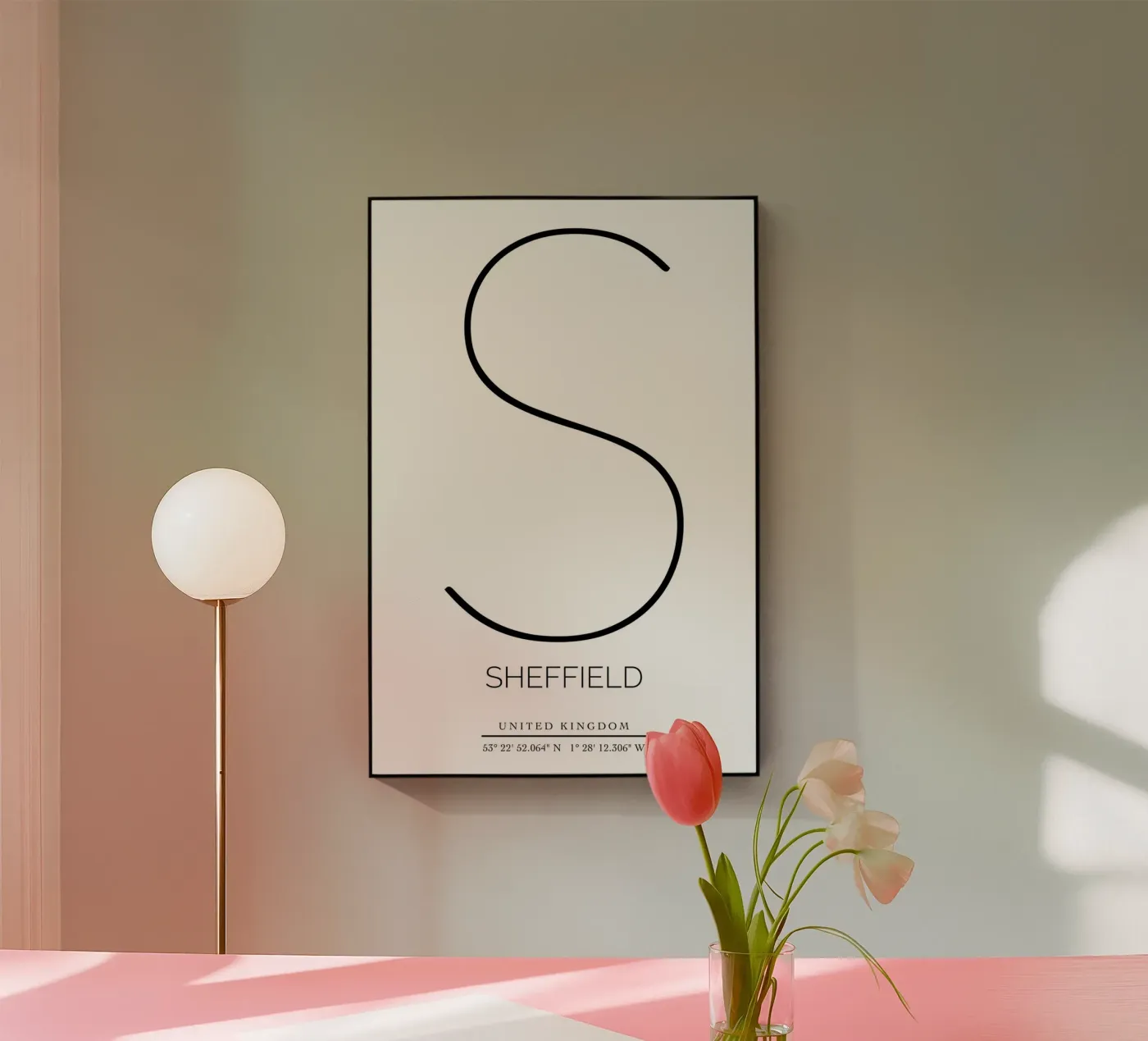 SHEFFIELD - white plexiglas de CityLights