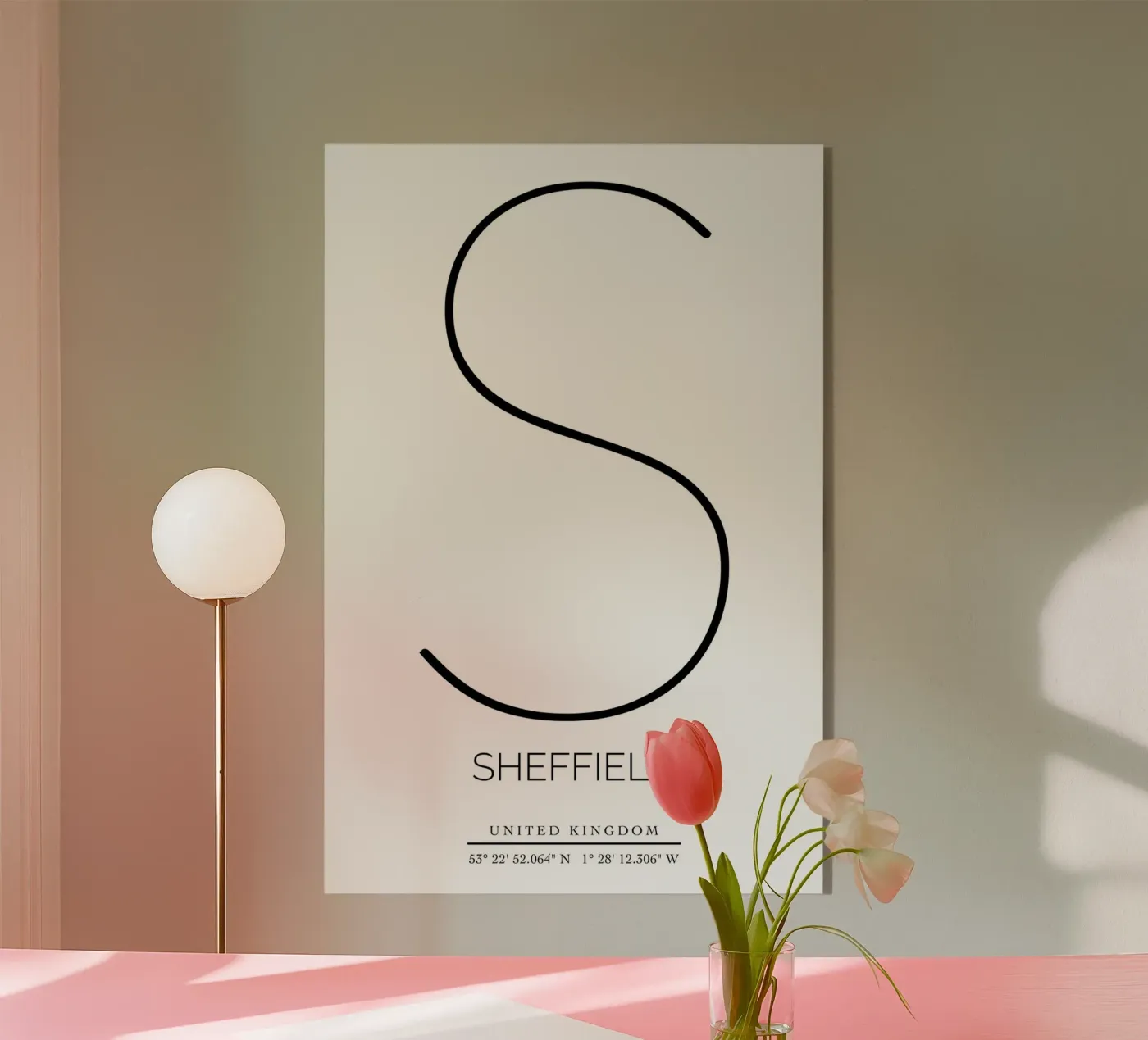 SHEFFIELD - white plexiglas de CityLights