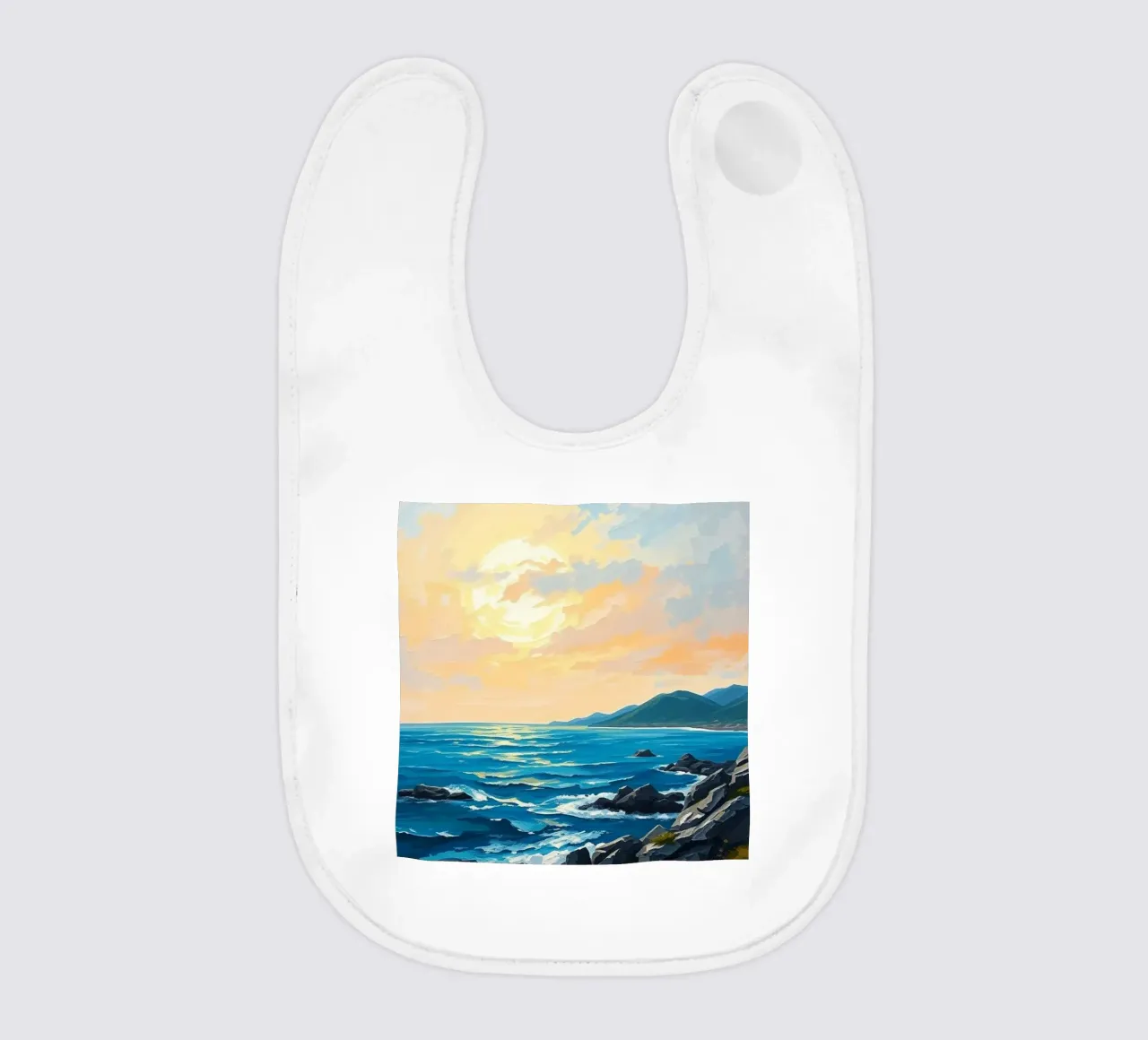 Serenità dell'ora d'oro bavaglino da Artistic-shop