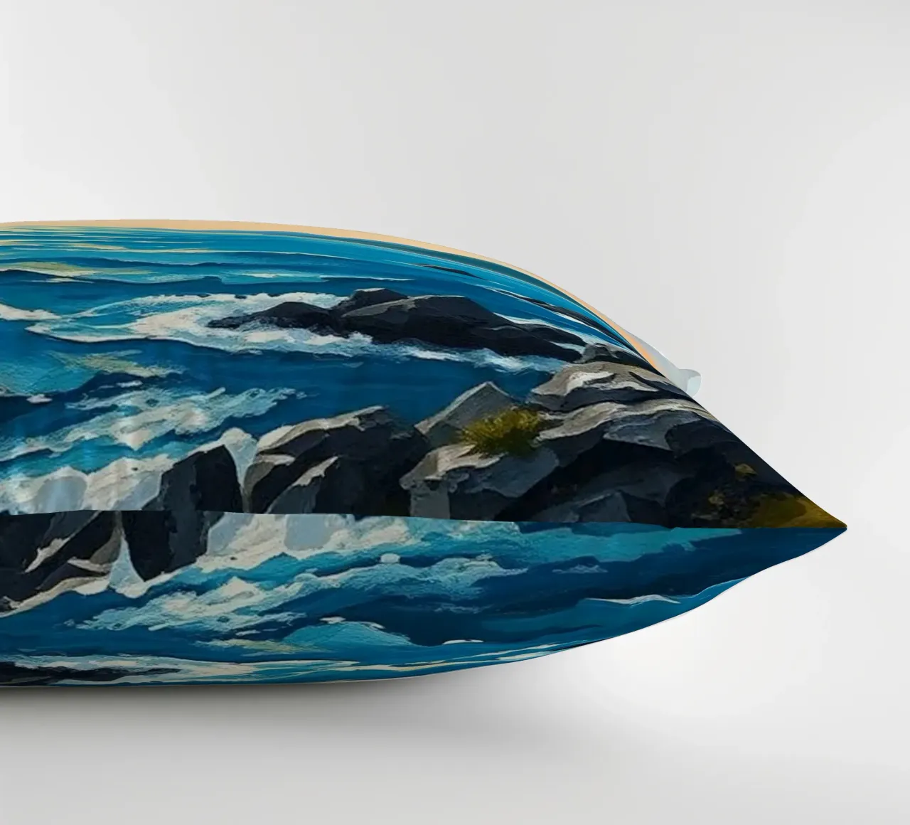 Serenità dell'ora d'oro cuscino da Artistic-shop