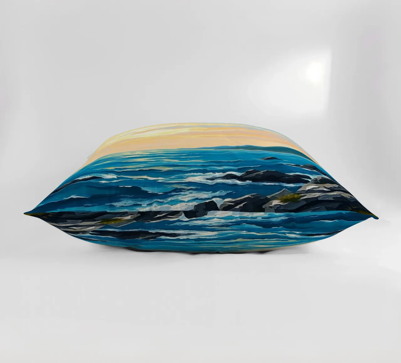 Serenità dell'ora d'oro cuscino da Artistic-shop