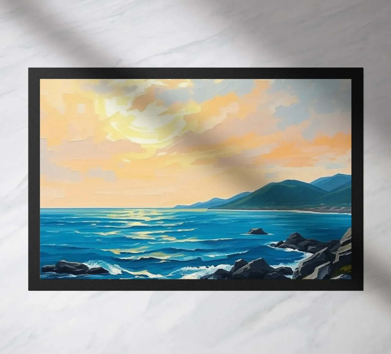 Serenità dell'ora d'oro zerbino da Artistic-shop
