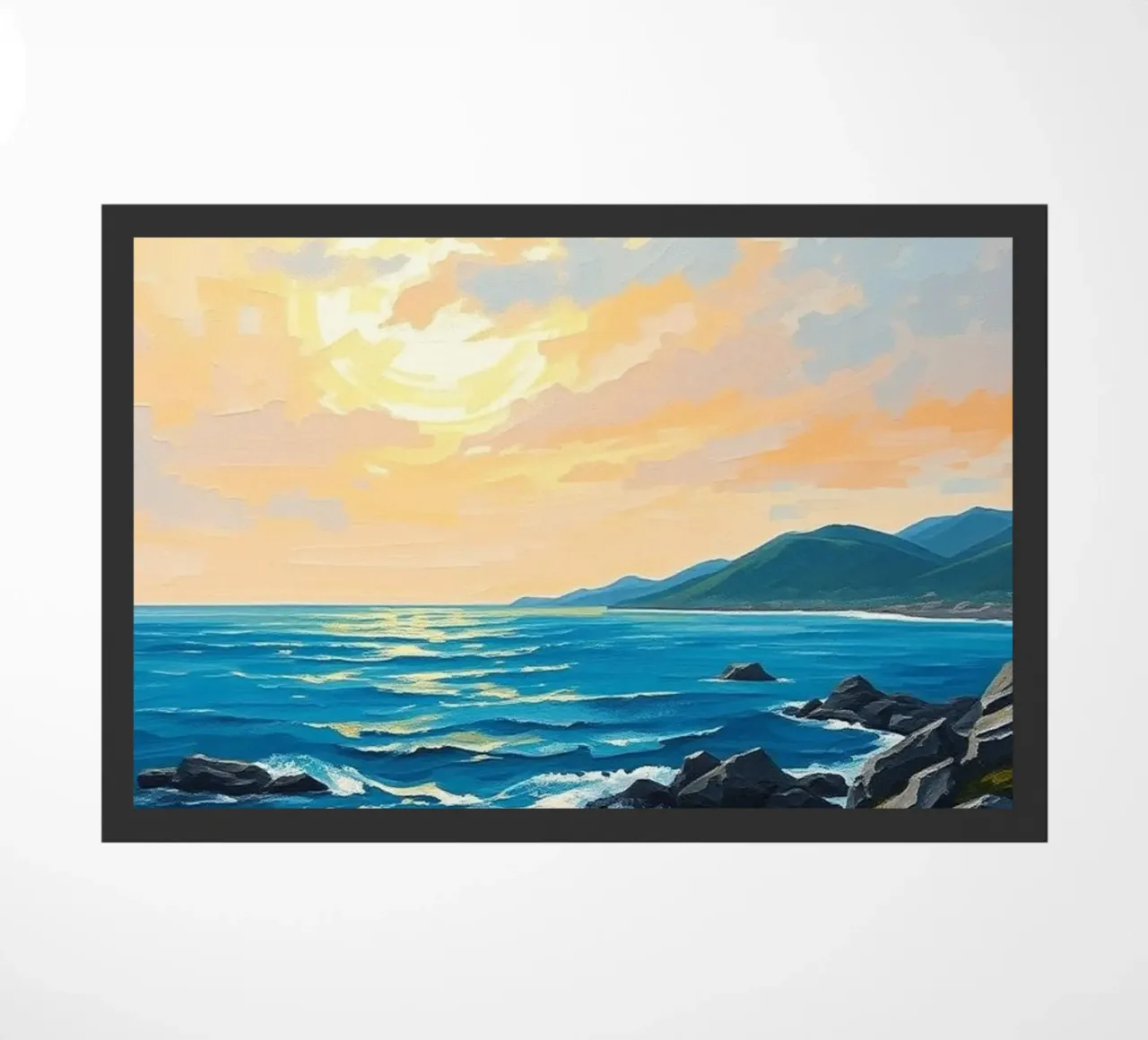 Serenità dell'ora d'oro zerbino da Artistic-shop