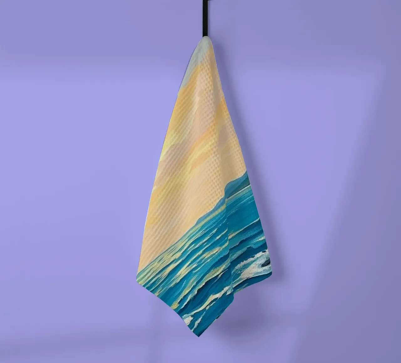 Serenità dell'ora d'oro canovaccio da cucina da Artistic-shop