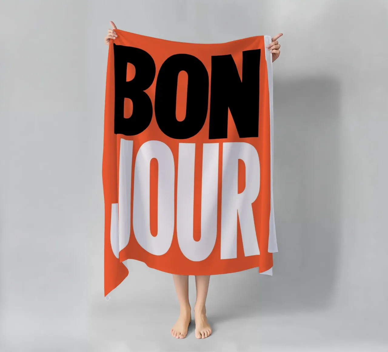 Bonjour Typography 2 telo mare da Attaboy Dsgn