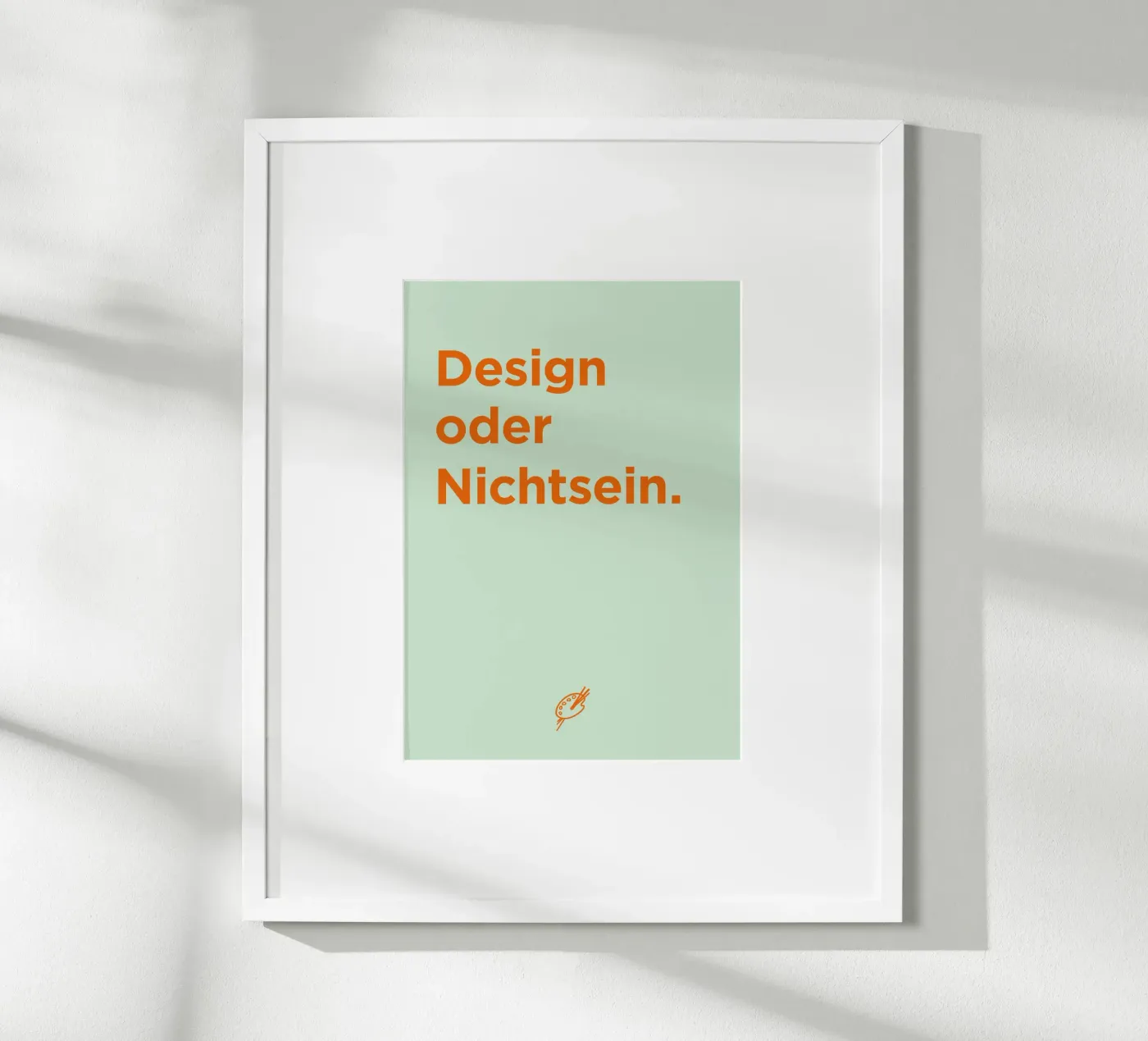 Design oder Nichtsein 02 poster van Art Fart