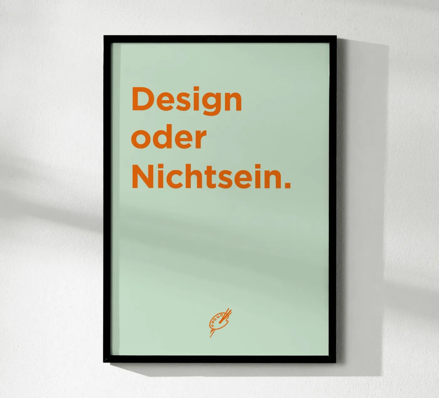 Design oder Nichtsein 02 poster van Art Fart
