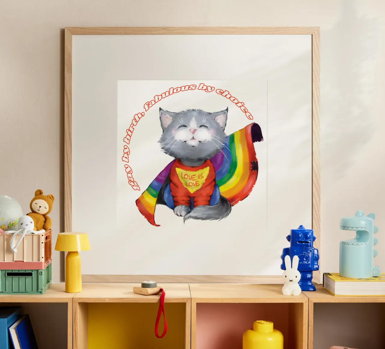 Orgoglio Super Cat poster da Bobbi Arbore